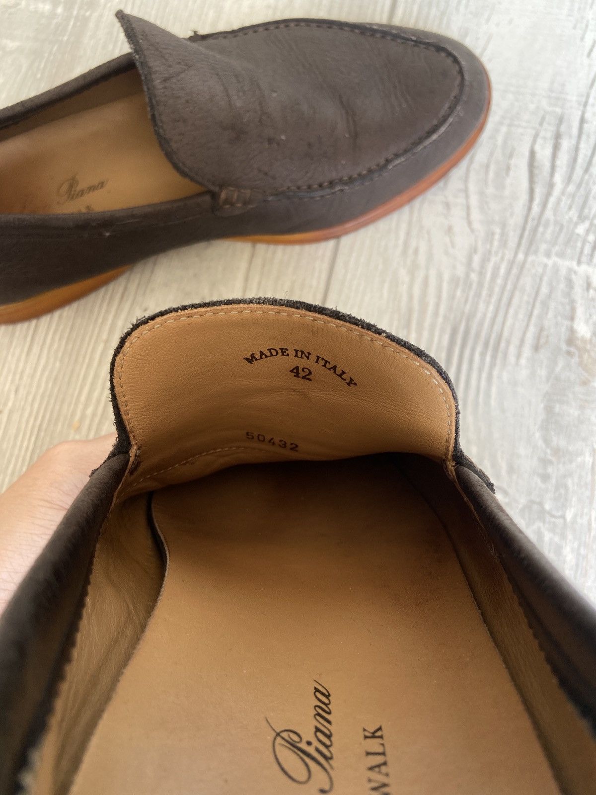 Loro Piana Loro Piana Summer Walk Leather Loafer Size US 9 / EU 42 - 10 Thumbnail