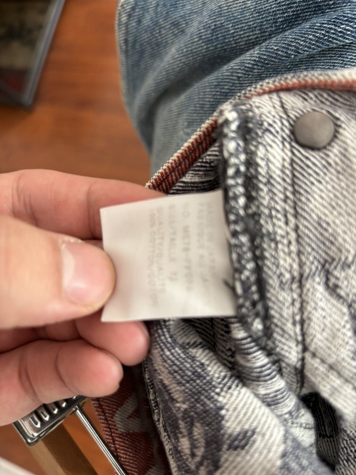 Issey Miyake A-POC Galaxy jeans by Issey Miyake | Grailed