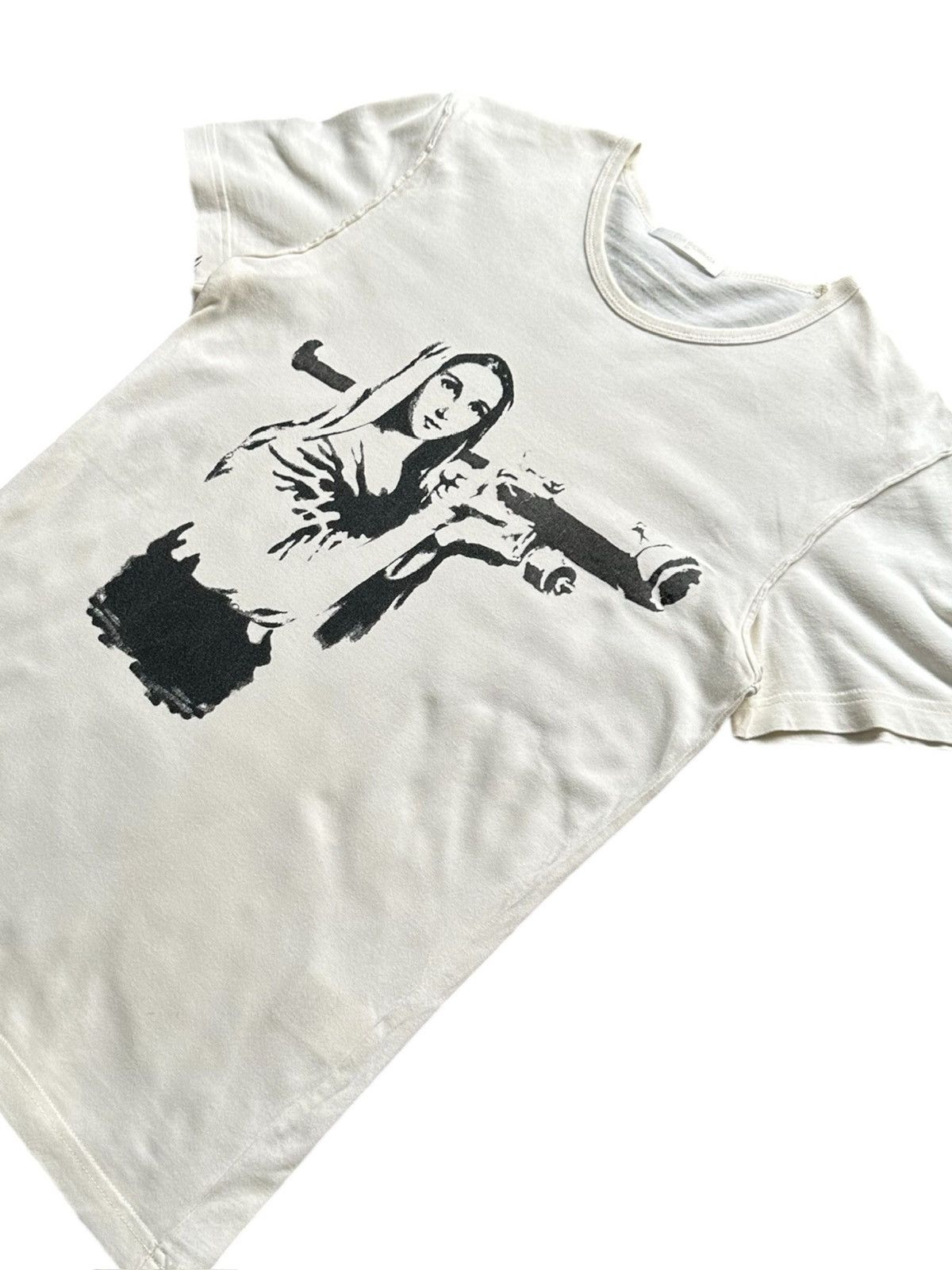 Japanese Brand SS2010 Buona Giornata '' Stop war '' tee Size US S / EU 44-46 / 1 - 2 Thumbnail
