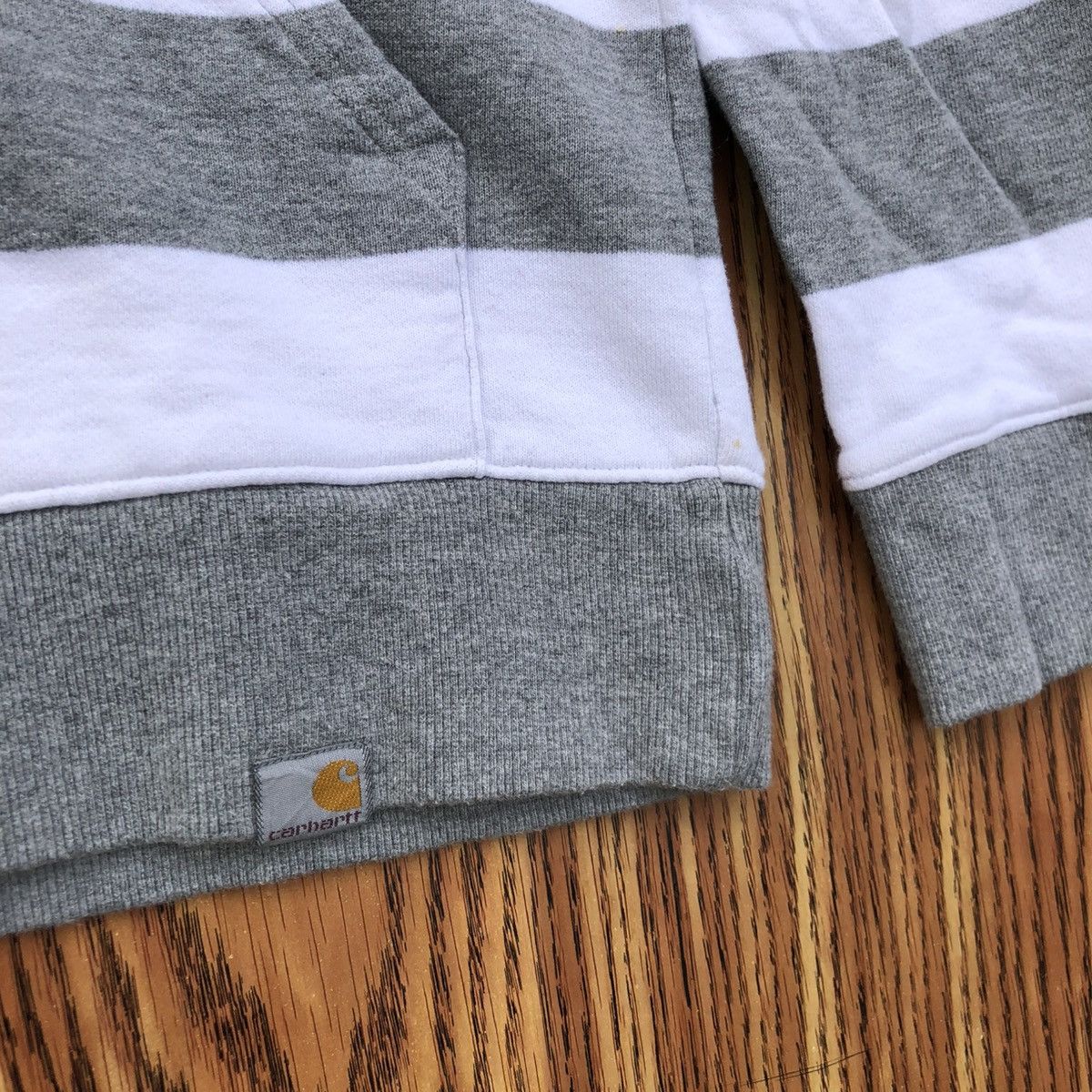 Carhartt Carhartt Striped Zipper Hoodie Size M / US 6-8 / IT 42-44 - 5 Thumbnail