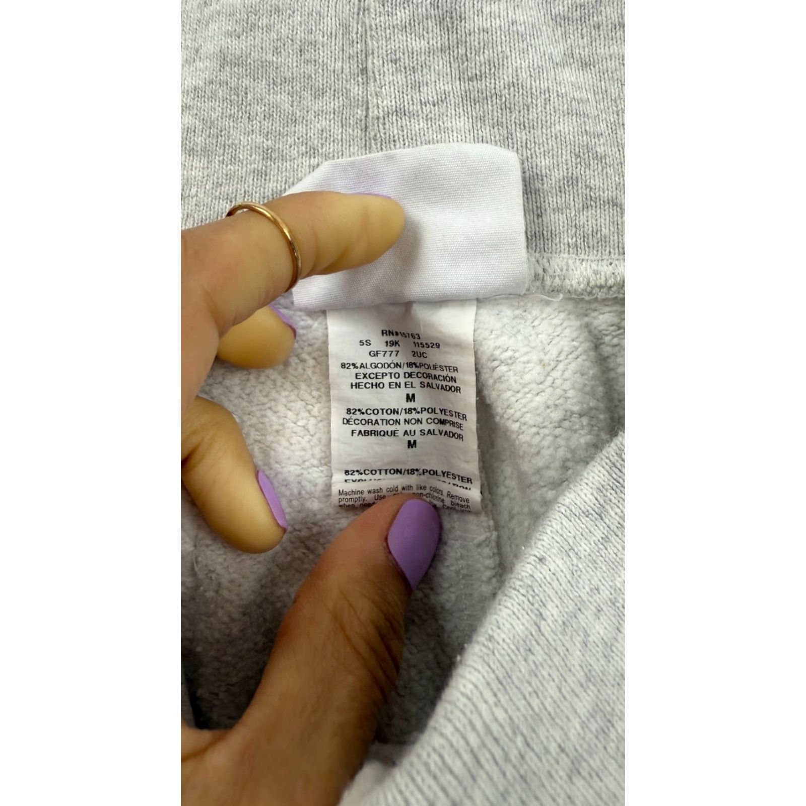 Champion CHAMPION Sweatpants Womens Medium Gray Heather Lined Fleece Activewear Tapered Size 32" / US 10 / IT 46 - 5 Thumbnail