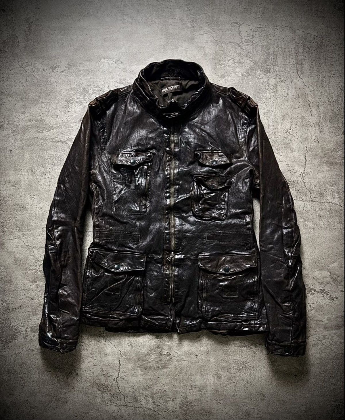 Men's Neil Barrett Leather Jackets | Grailed