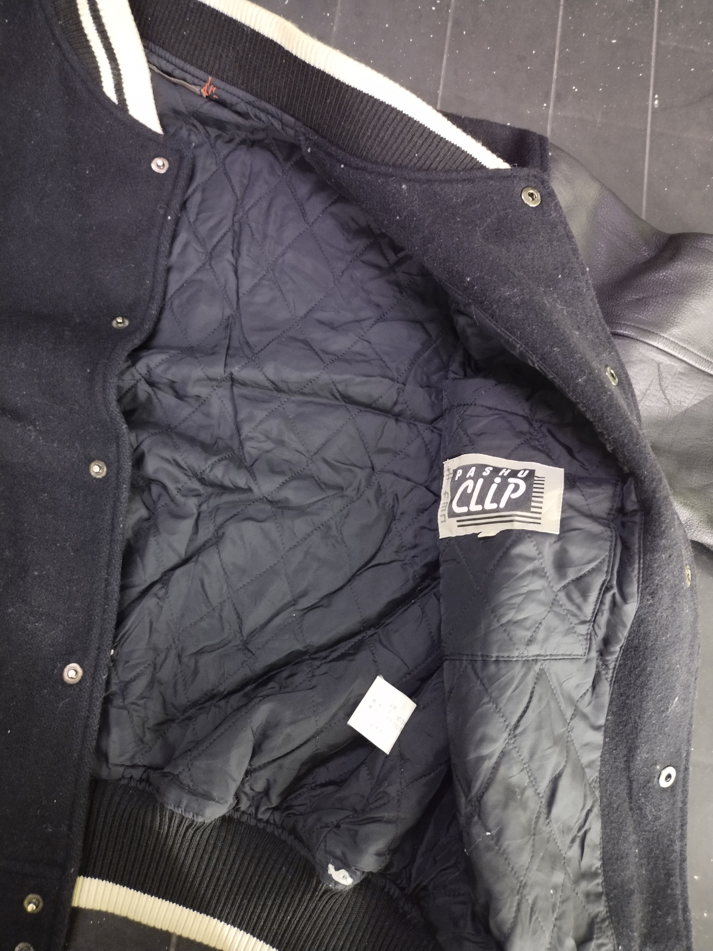 Vintage Vintage Pashu Clip Varsity Leather/Wool Jacket Size US M / EU 48-50 / 2 - 7 Thumbnail