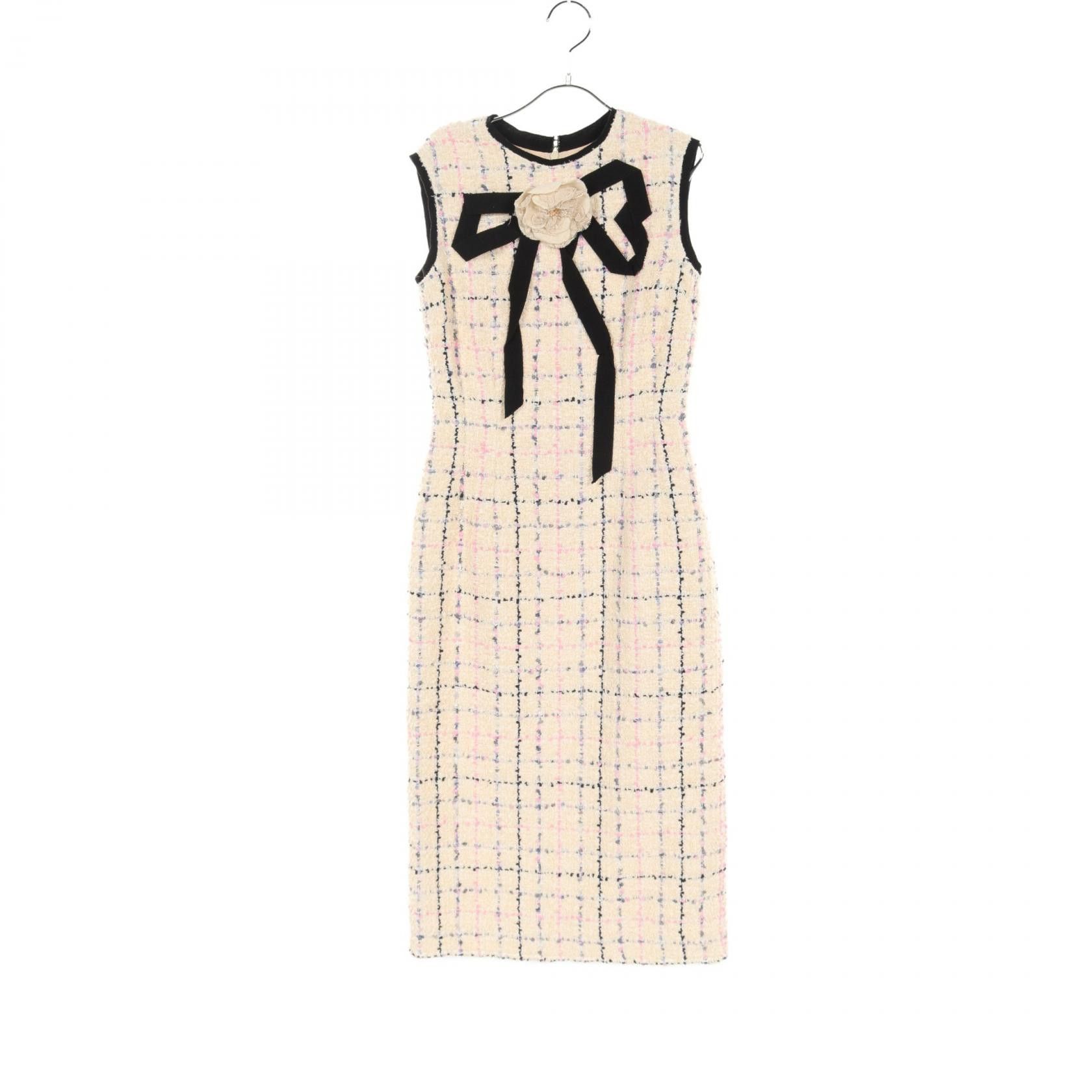 Gucci Gucci Gucci 550266 Cotton Nylon Acrylic Dress Cotton Dresses 550266 DUTY FREE for USA Size ONE SIZE - 1 Thumbnail