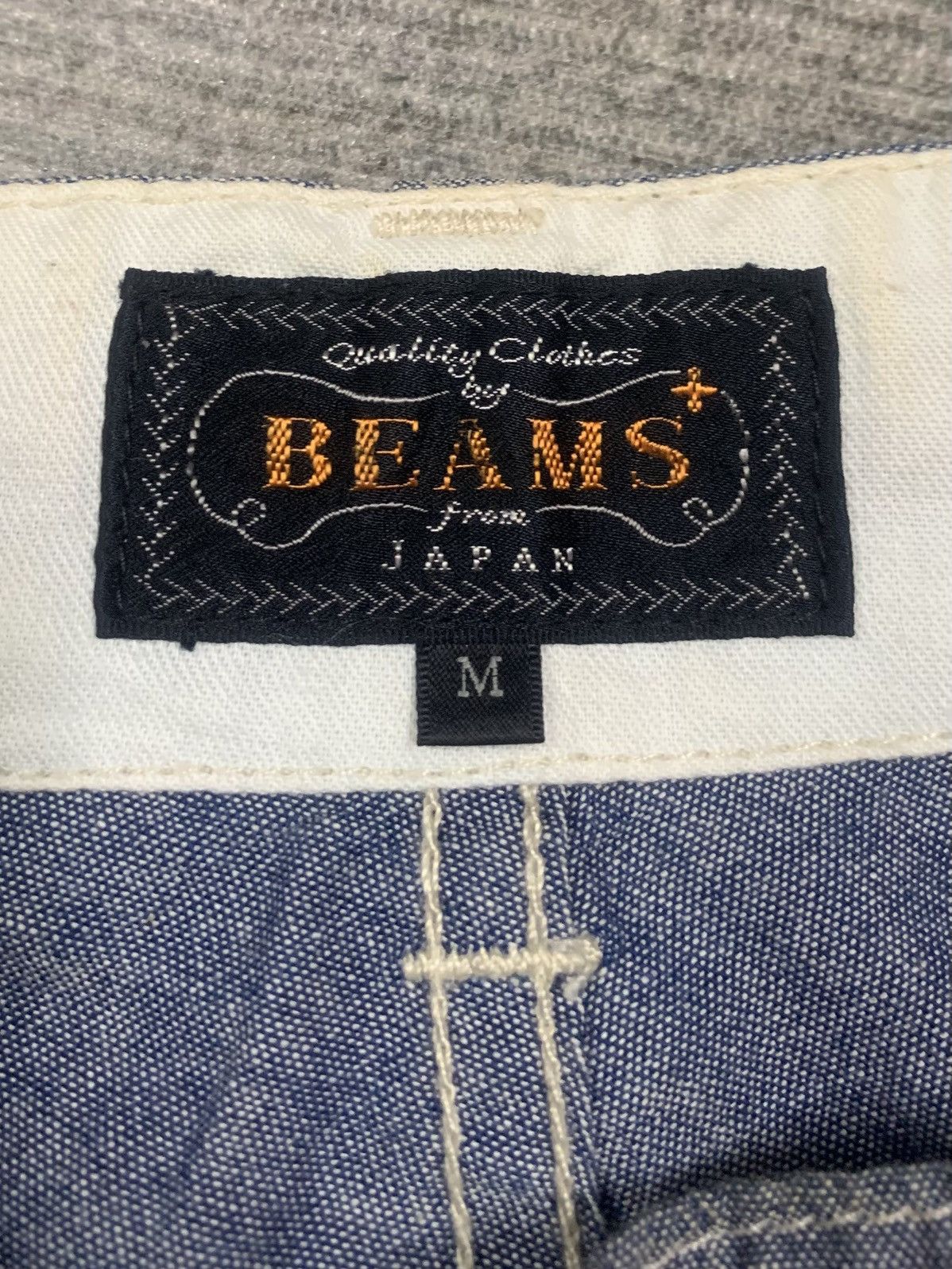 Beams Plus Beams Plus Chambray Cotton Straight Easy Pants W32x33 Size US 32 / EU 48 - 11 Thumbnail