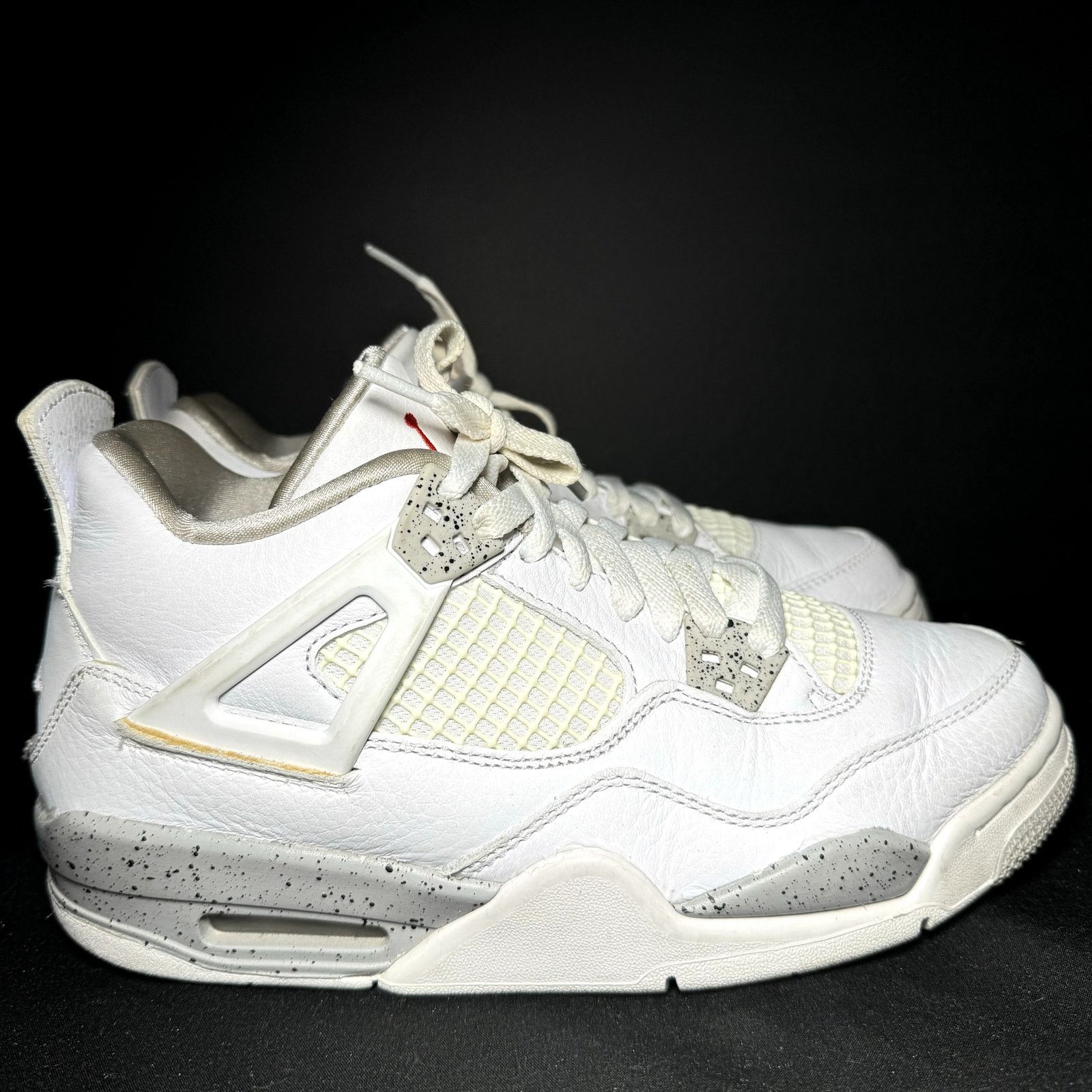Jordan Brand × Nike Size 6 - Nike Air Jordan 4 Retro GS White Oreo Men's Shoes Size US 6 / EU 39 - 1 Thumbnail