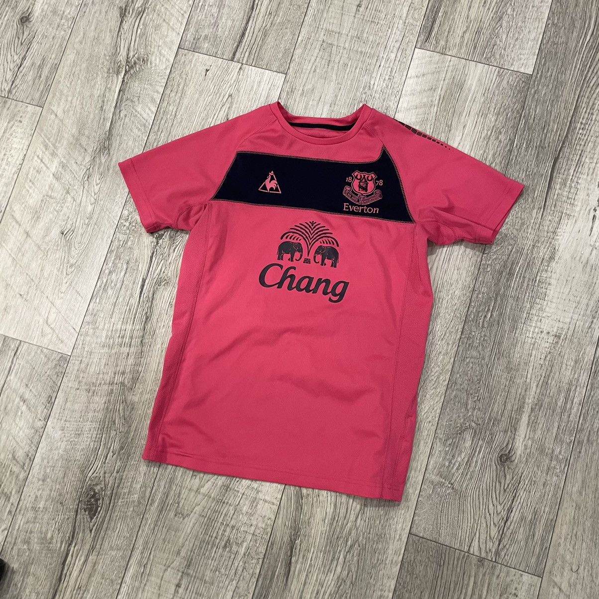 Le Coq Sportif Le coq sportif Everton Chang soccer tee jersey shirt Size US XS / EU 42 / 0 - 1 Thumbnail