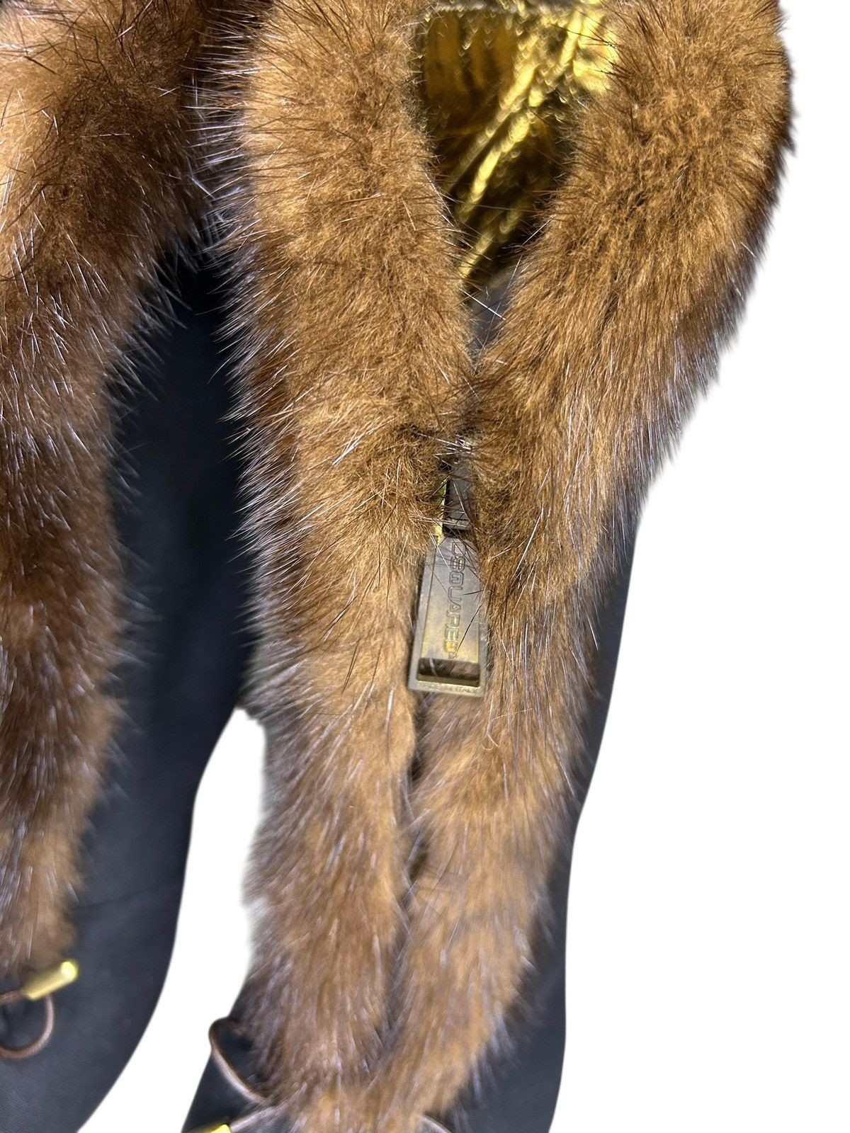 Dsquared2 00s Fur Trimmed Zip Boots Size US 6 / IT 36 - 4 Thumbnail