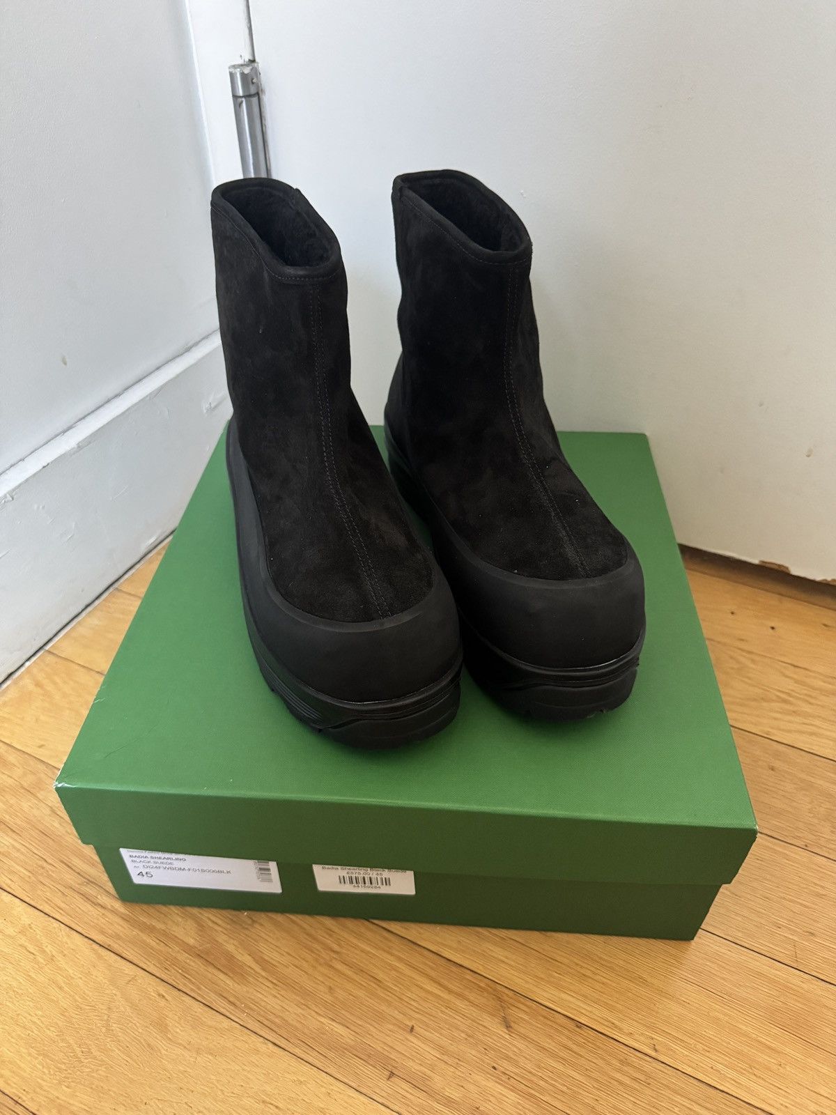Diemme Diemme Badia Shearling Black Suede M | Grailed