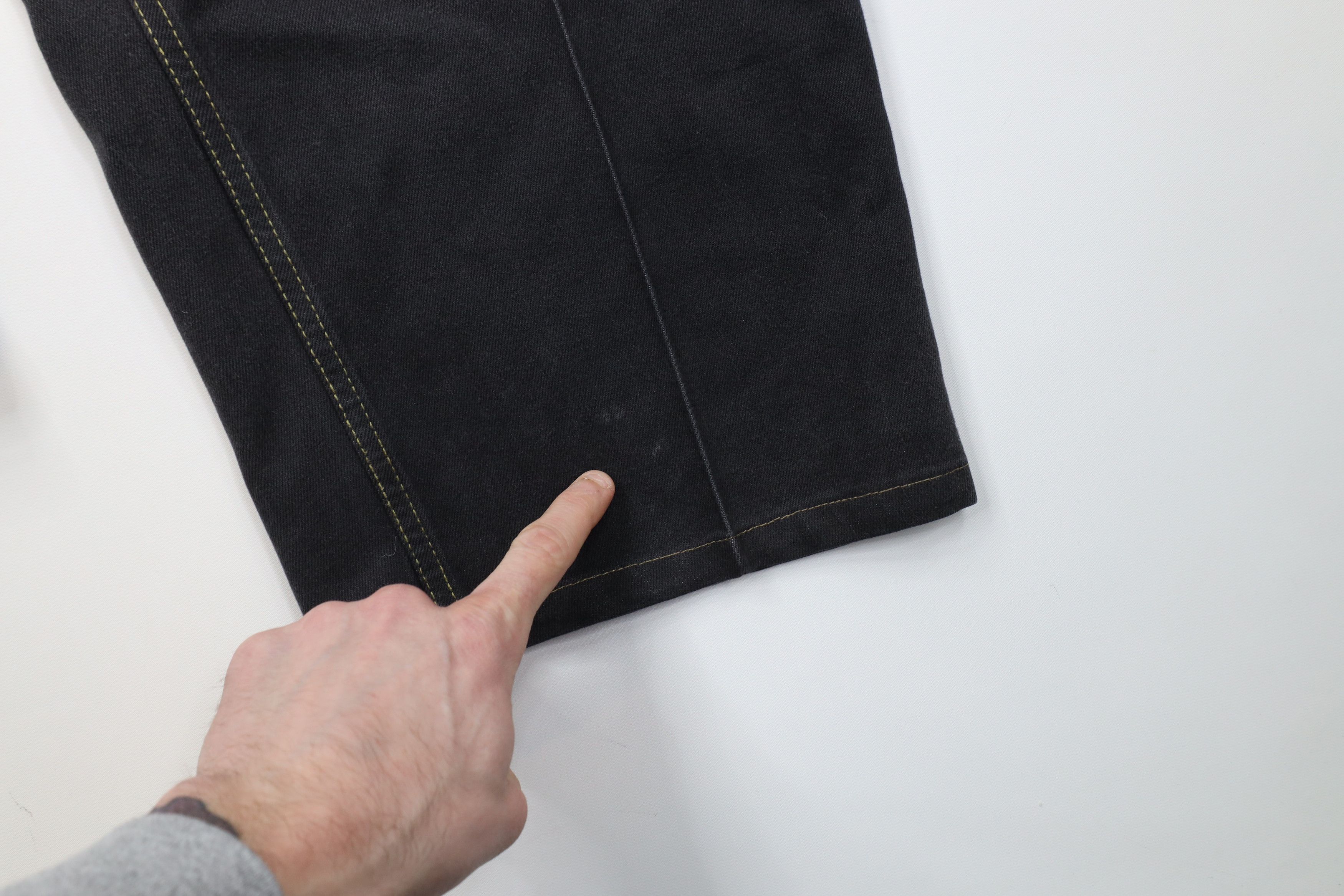 Tommy Hilfiger Vintage 90s Tommy Hilfiger Fit Wide Leg Denim Jeans Black Size US 40 / EU 56 - 7 Thumbnail