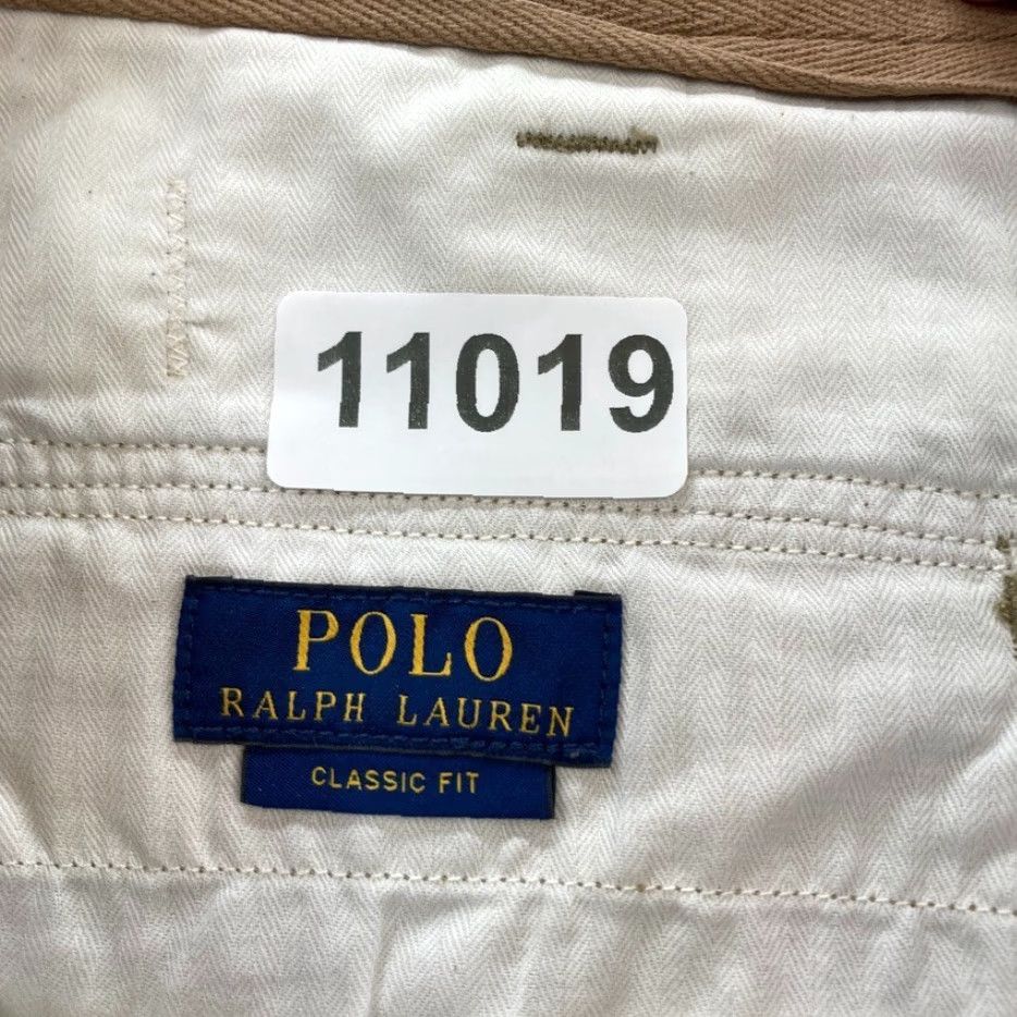 Polo Ralph Lauren Polo Ralph Lauren Cargo Shorts Mens 42 Brown Classic Fit Drill Khaki Military Cargo Pocket Cotton Shorts Mens 42 Brown Size US M / EU 48-50 / 2 - 4 Thumbnail