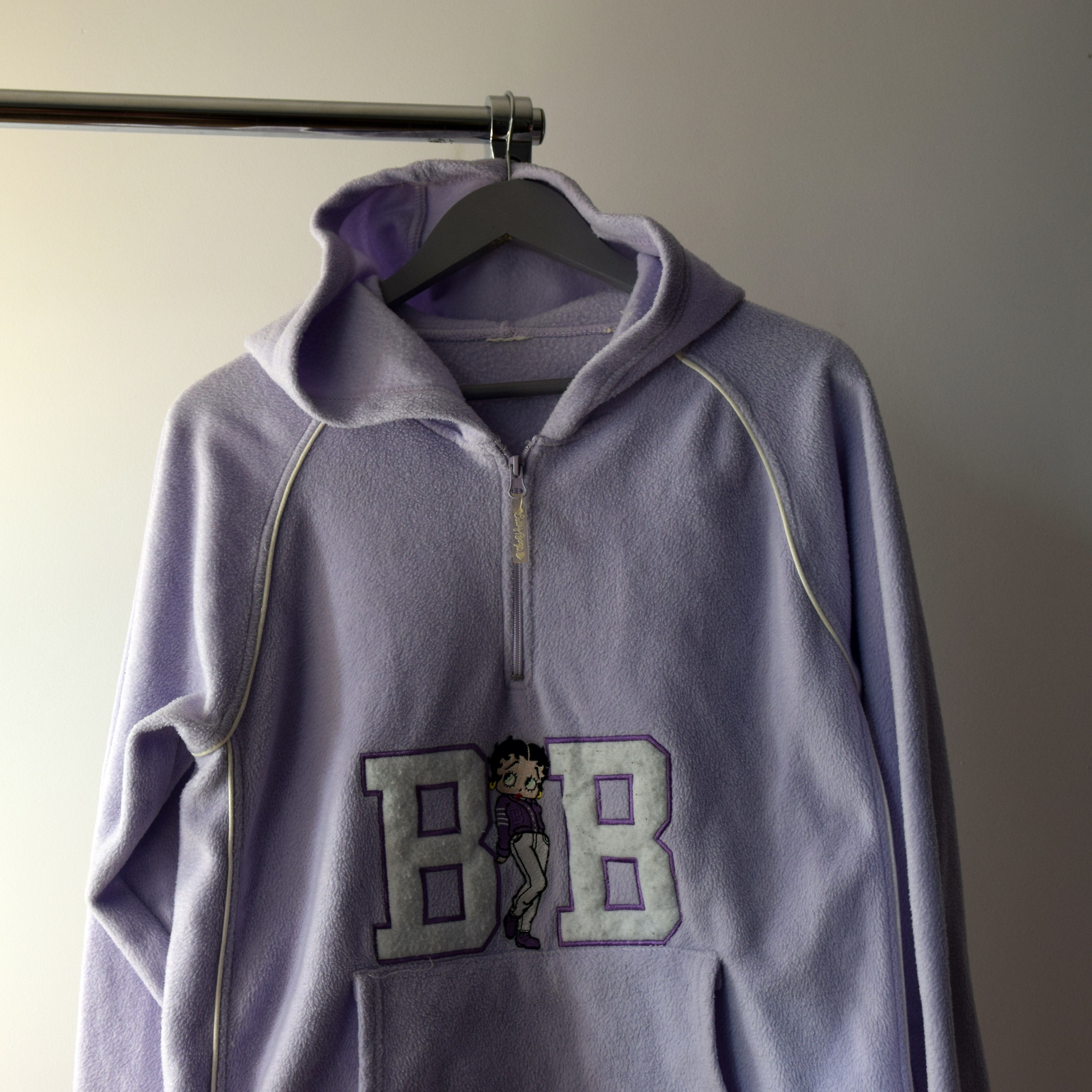 Vintage Vintage 2000s BETTY BOOP PURE SASS FLEECE OVERSIZED HOODIE Size US M / EU 48-50 / 2 - 3 Thumbnail