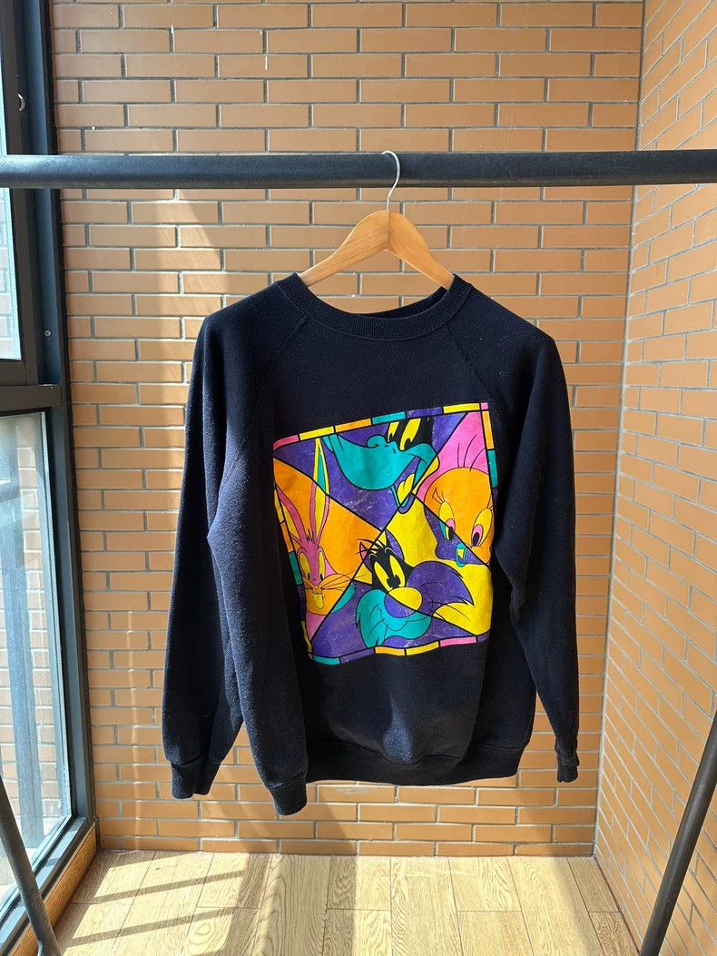 Vintage VintageSweatshirt 1994 WarnerBros 2505-Nextarrow Size US L / EU 52-54 / 3 - 1 Thumbnail