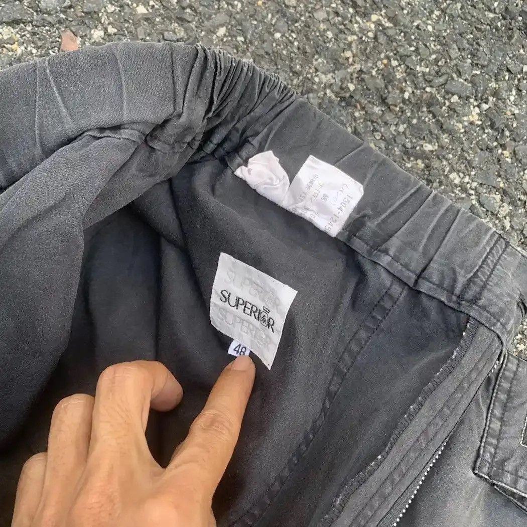 Japanese Brand BAGGY SUPERIOR TROUSERS JAPANESE VINTAGE FADED HIKING BELT Size US 34 / EU 50 - 9 Thumbnail