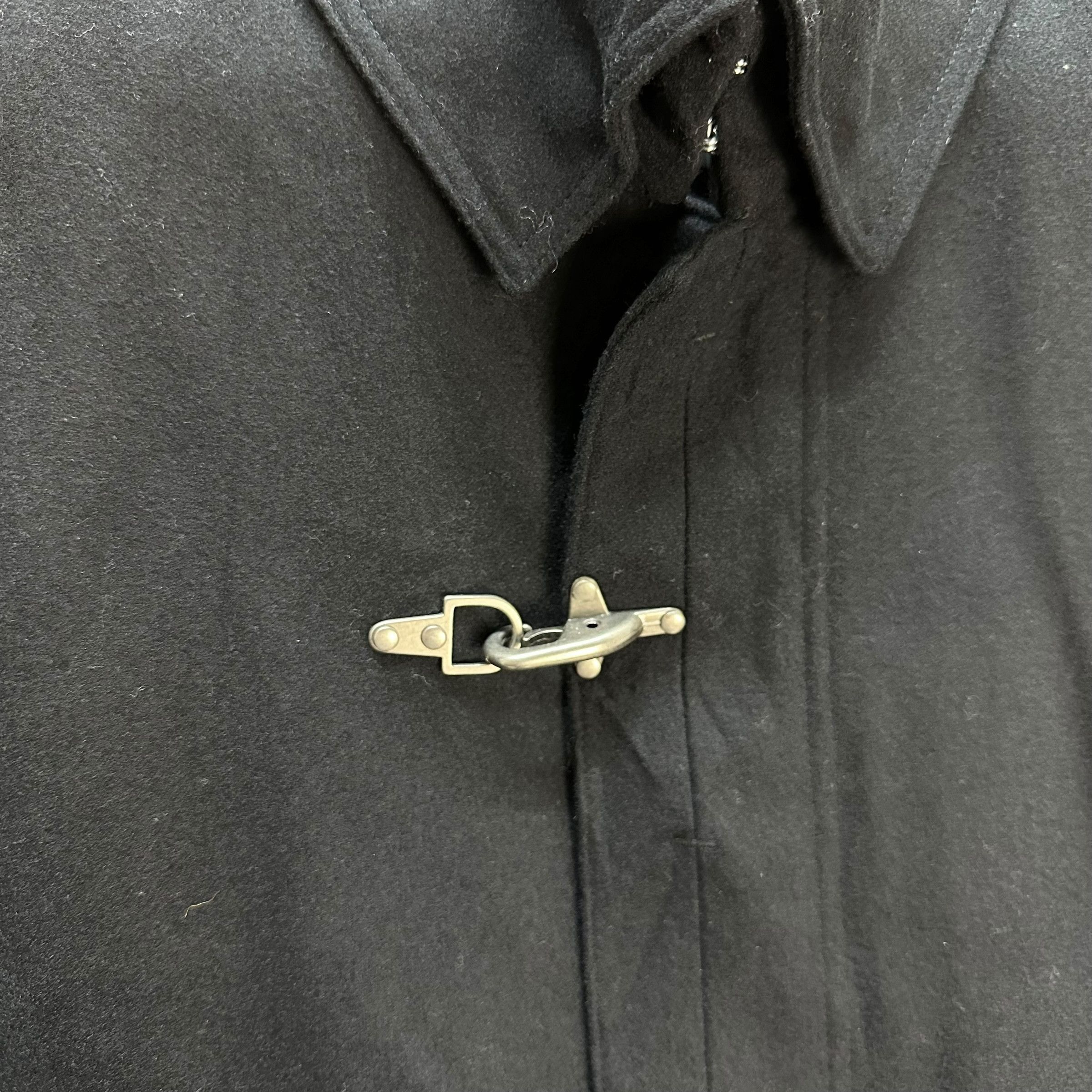 semanticdesign SEMANTIC DESIGN Black Wool Belted Jacket #A53-1223 Size M / US 6-8 / IT 42-44 - 6 Thumbnail