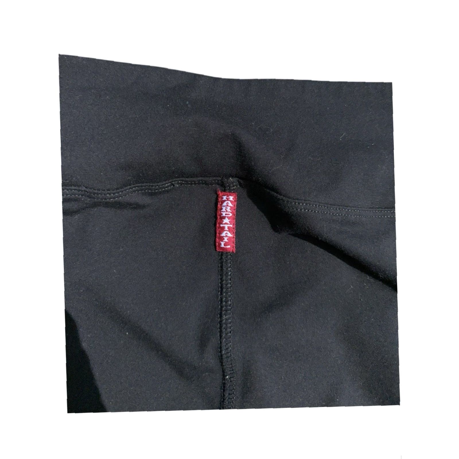 Hard Tail Hard Tail Forever Womens Leggings Size L Black Two Tone Ankle style Regular/Adult Womens Size 36" / US 14 / IT 50 - 7 Thumbnail