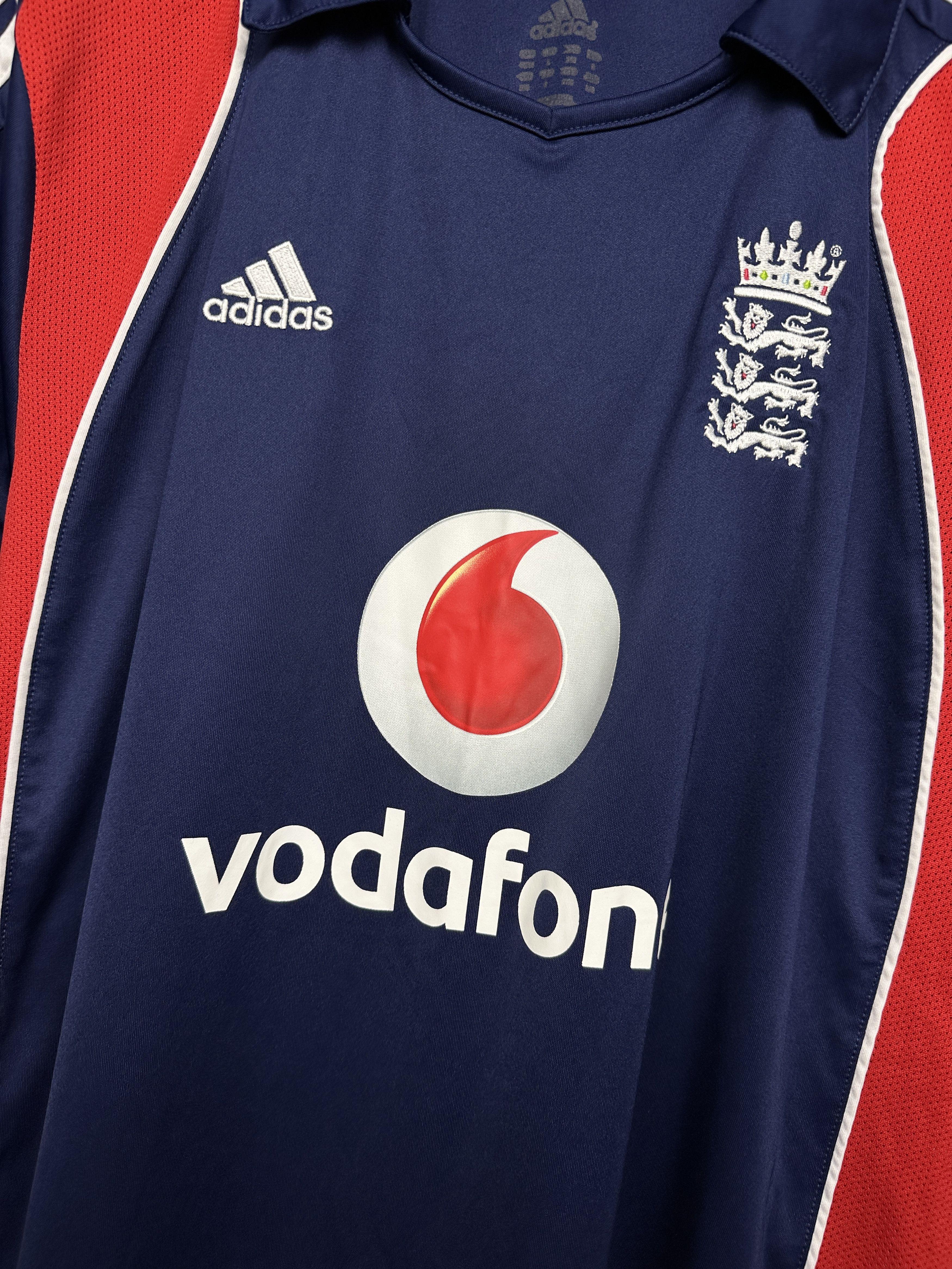 Adidas Adidas England Team Cricket Jersey Mens Shirt Vodafone Size US M / EU 48-50 / 2 - 3 Thumbnail