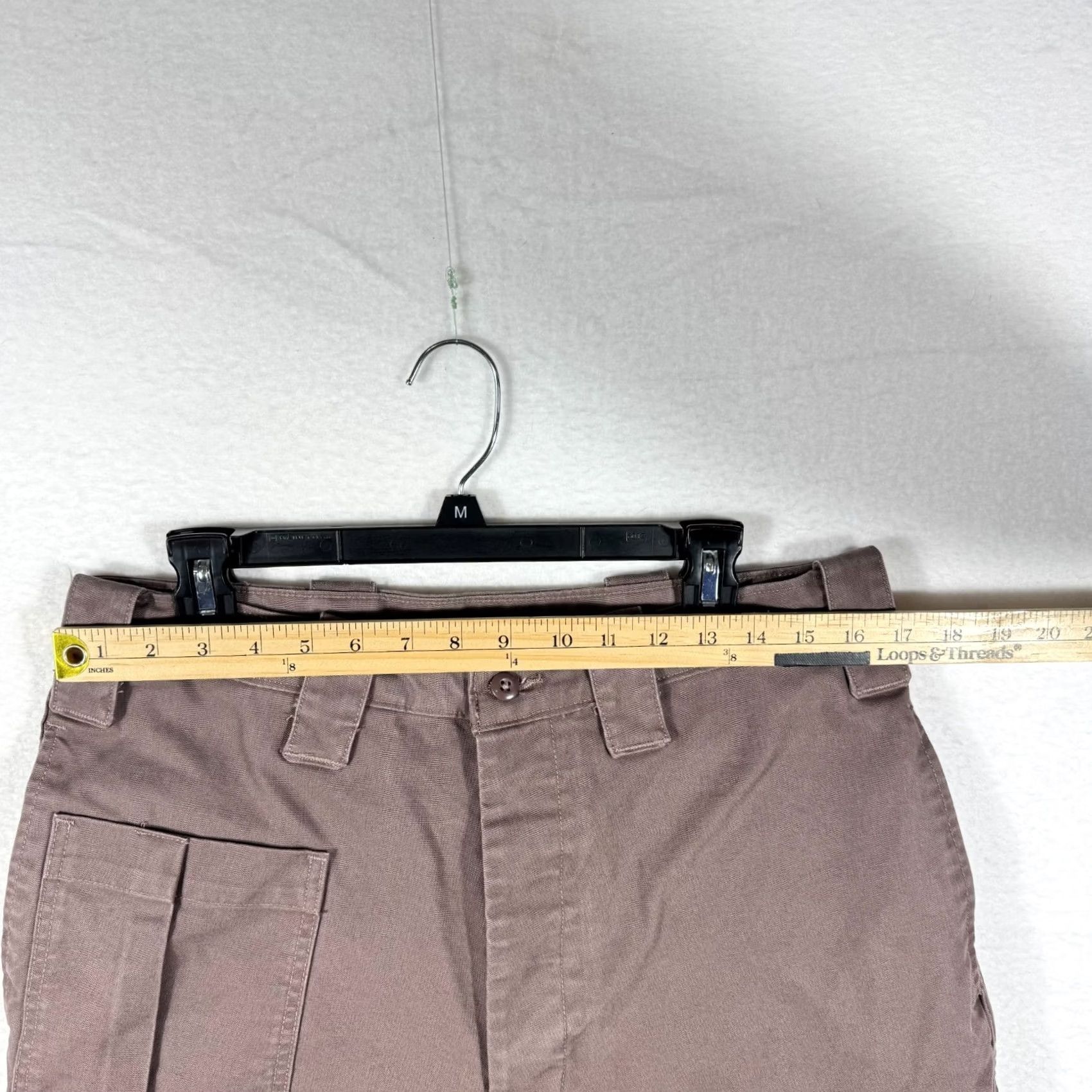 Levi's Levi's Mens 34x32 Cargo Pants Canvas Mauve Size US 34 / EU 50 - 6 Thumbnail