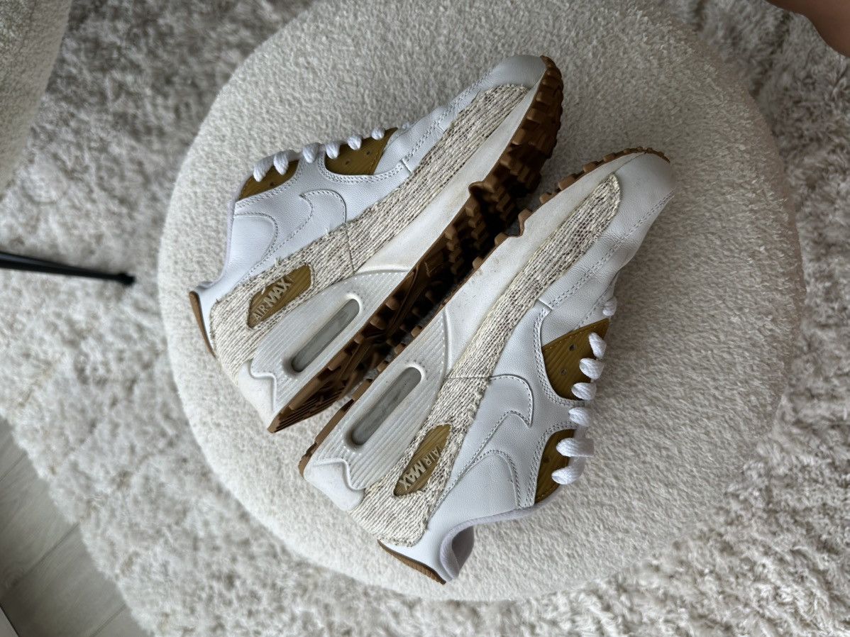 Nike Nike AM 90 Women’s Size US 7.5/UK 5/EU 38.5 White Wheat 2007 Size US 7.5 / IT 37.5 - 4 Thumbnail
