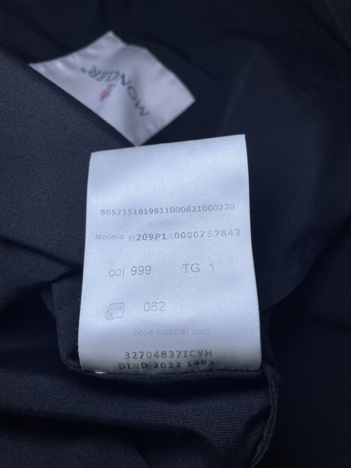 Moncler Moncler Nylon Shirt Jacket – Size 1 Size US S / EU 44-46 / 1 - 11 Thumbnail