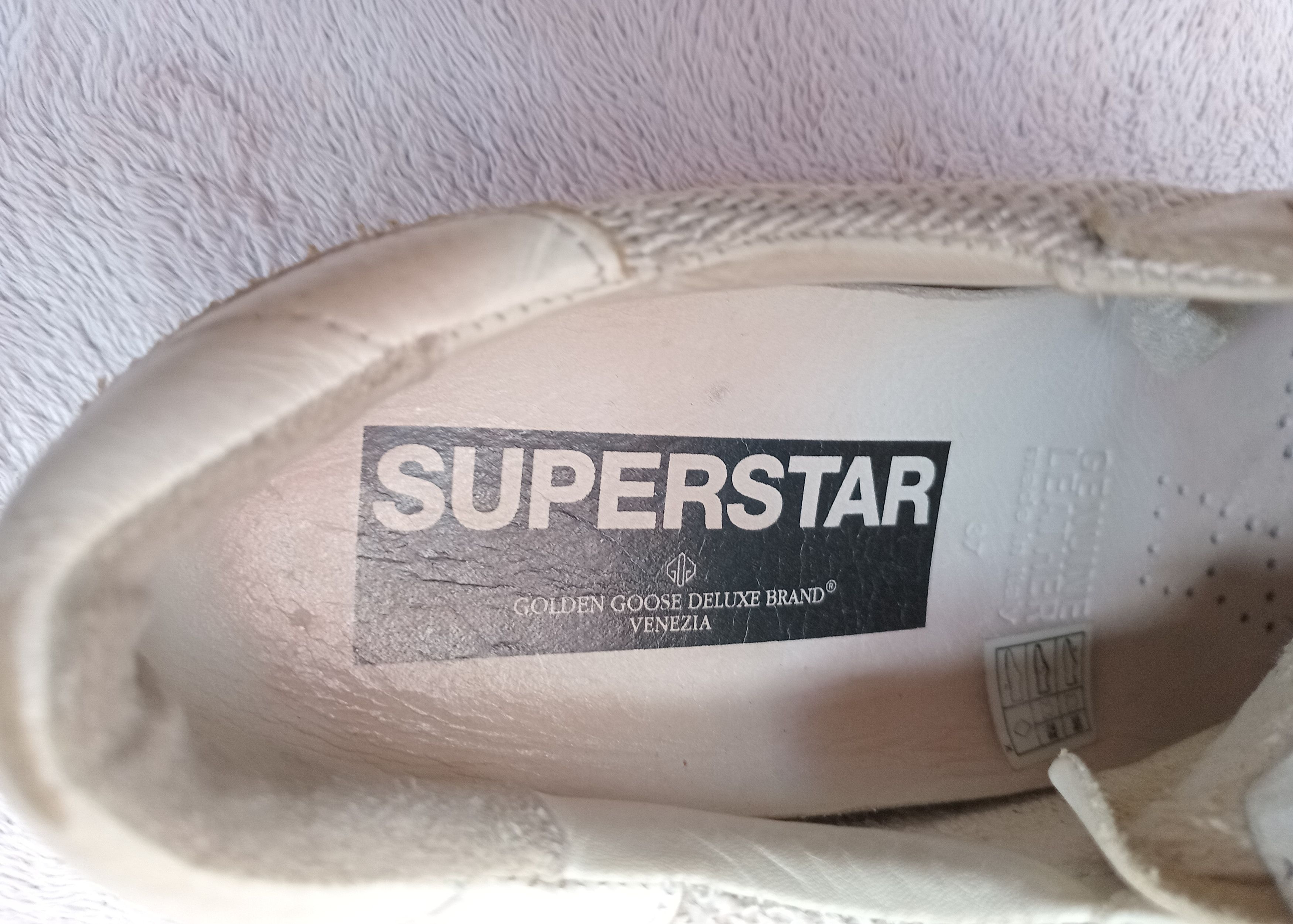 Golden Goose Golden Goose GGDB Superstar White Mesh Size US 7 / IT 37 - 4 Thumbnail