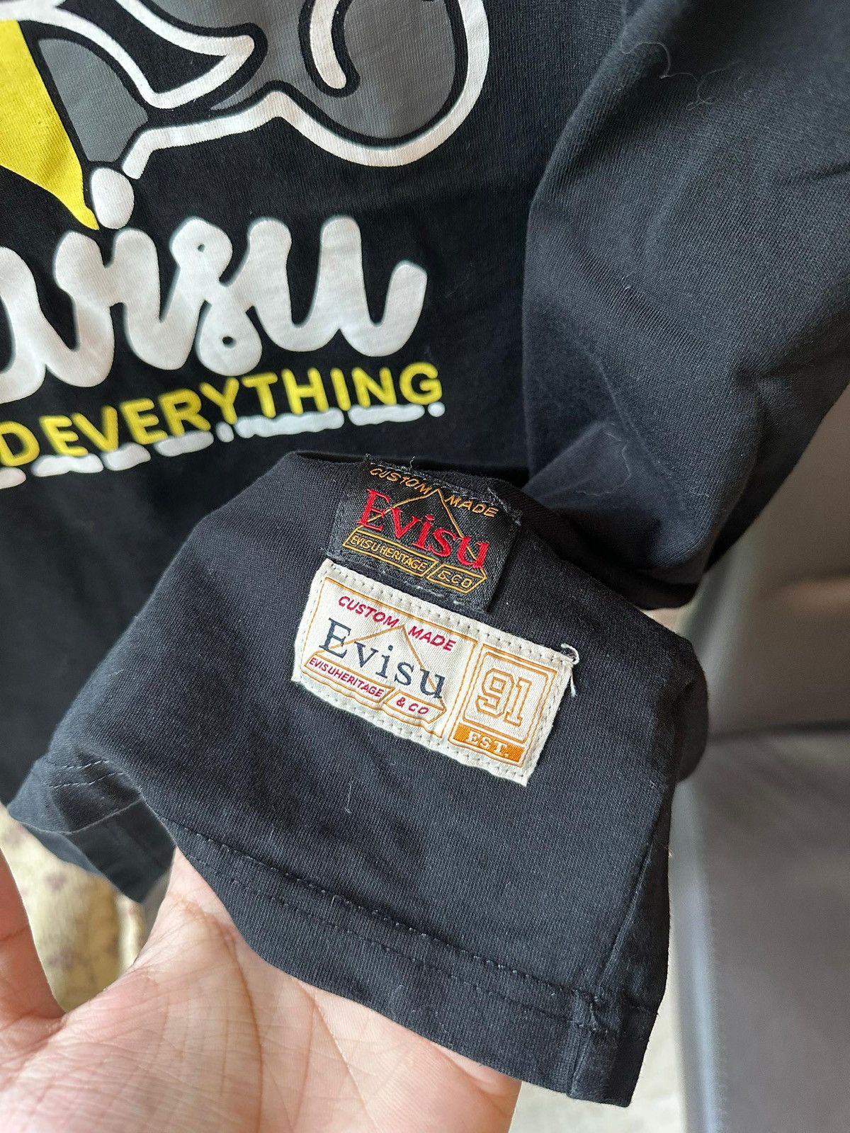 Evisu Vintage Evisu "Did Everything" Buddha Graphic Tee Size US M / EU 48-50 / 2 - 4 Thumbnail