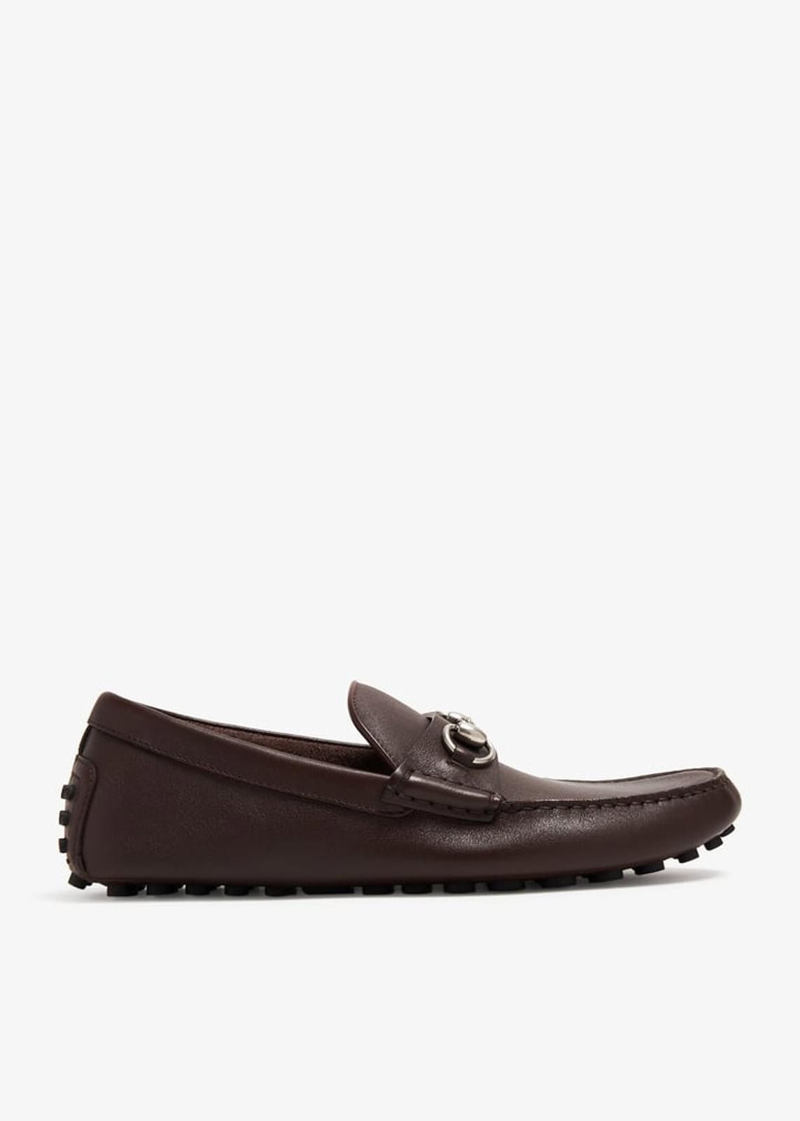 Gucci Gucci Horsebit Leather Drivers Size US 5.5 / EU 38 - 1 Thumbnail