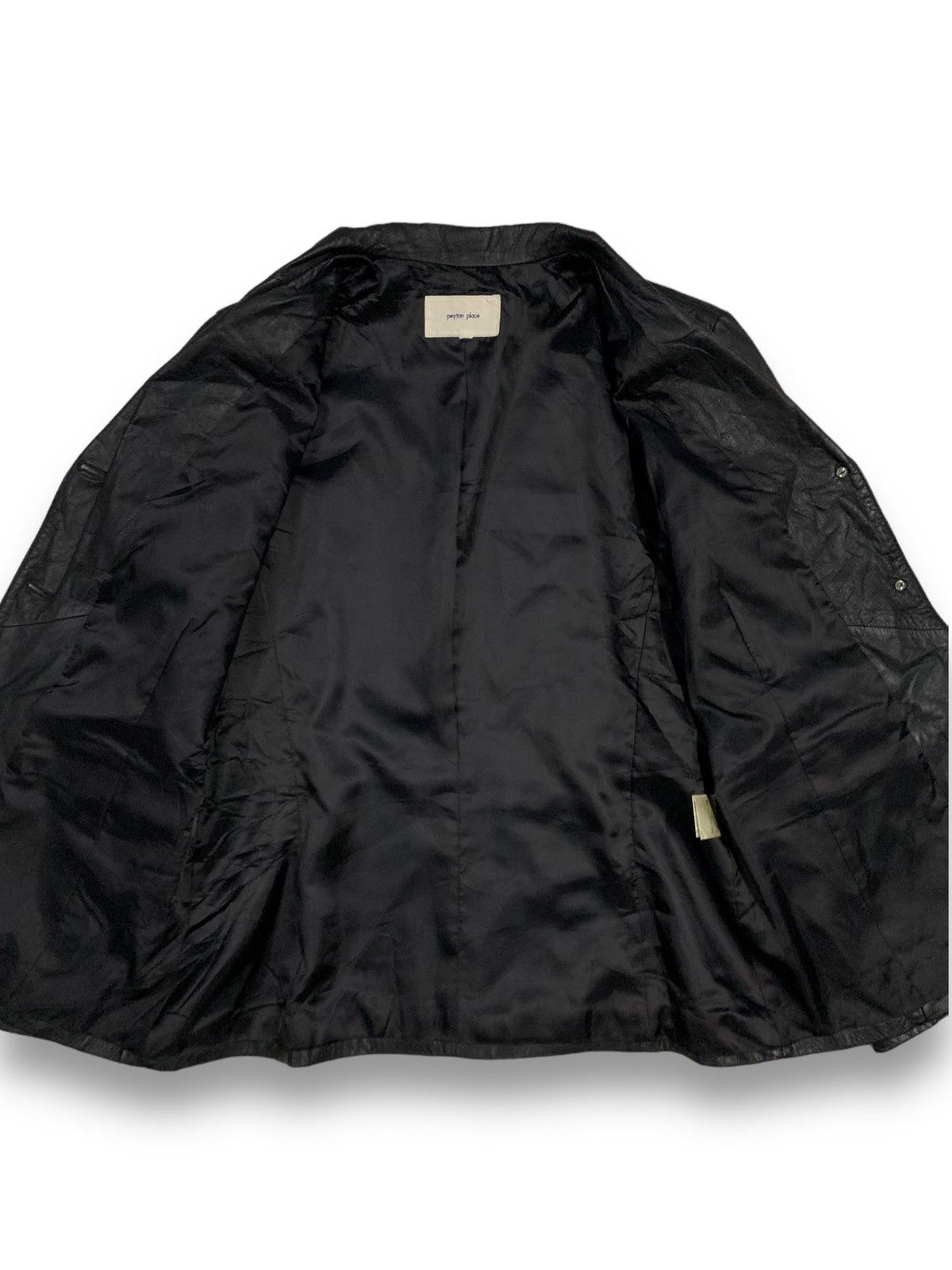 PPFM Vintage Japanese Brand PPFM Cowhide Leather Blazer Jacket Size US M / EU 48-50 / 2 - 3 Thumbnail