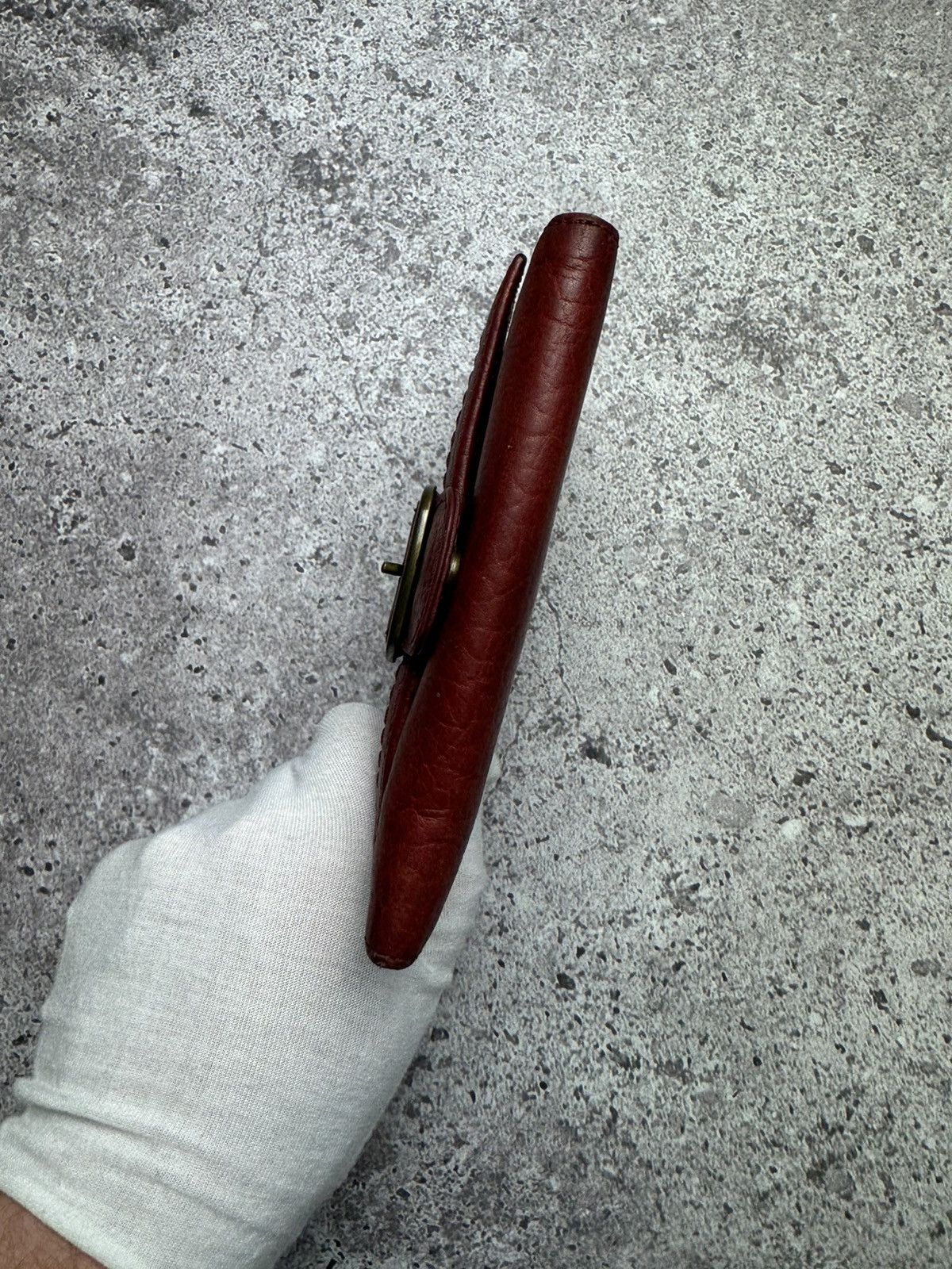 Hysteric Glamour × Vintage Max Mara Wallet Red Leather Vintage Size ONE SIZE - 7 Thumbnail