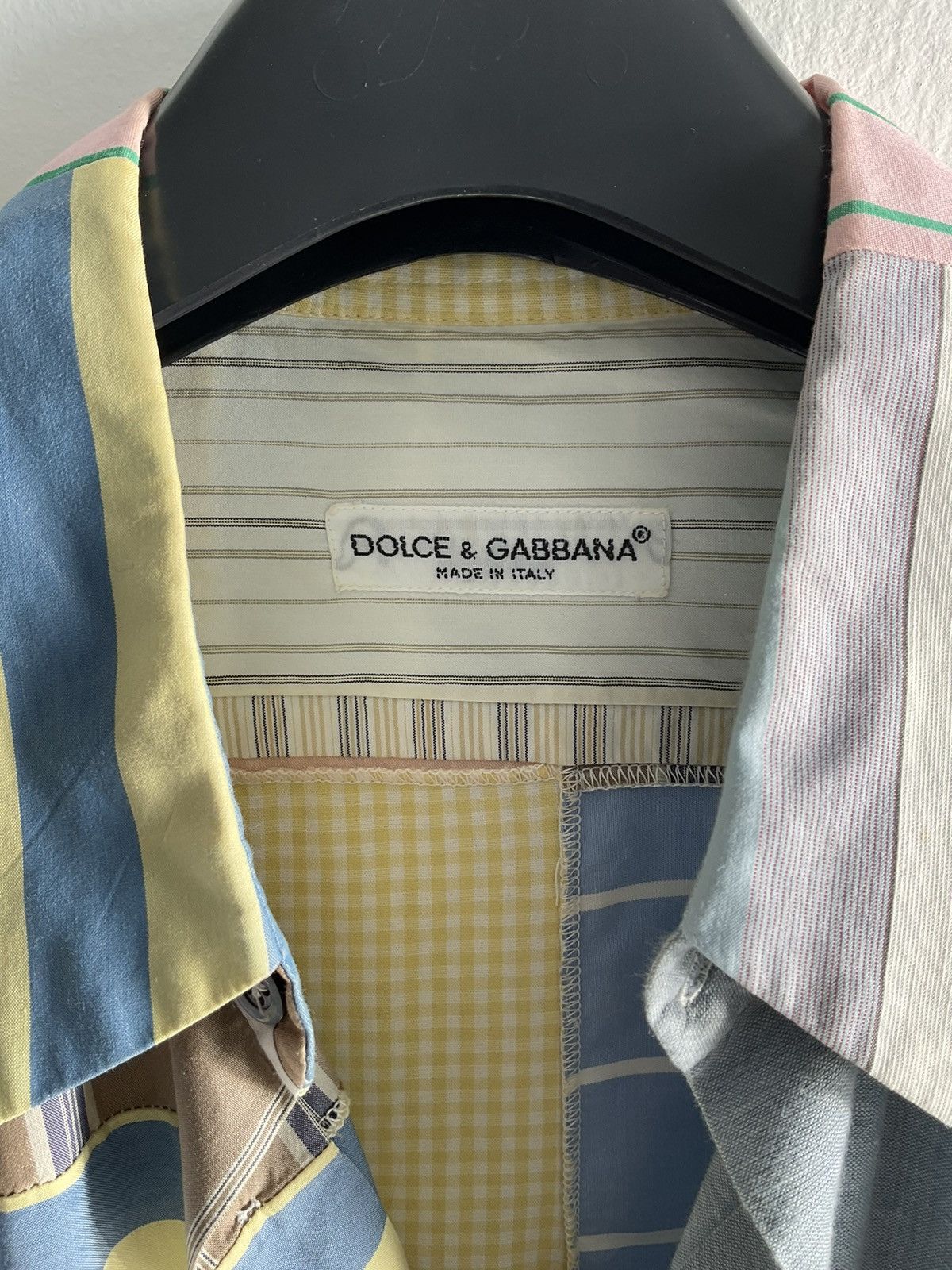 Dolce & Gabbana Historical patchwork shirt by Dolce&Gabbana Size US M / EU 48-50 / 2 - 3 Thumbnail