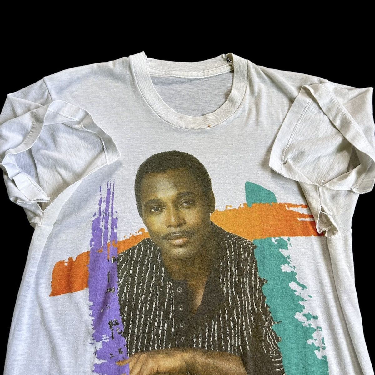 Band Tees × Vintage Vintage 1985 George Benson t-shirt Size US M / EU 48-50 / 2 - 4 Thumbnail