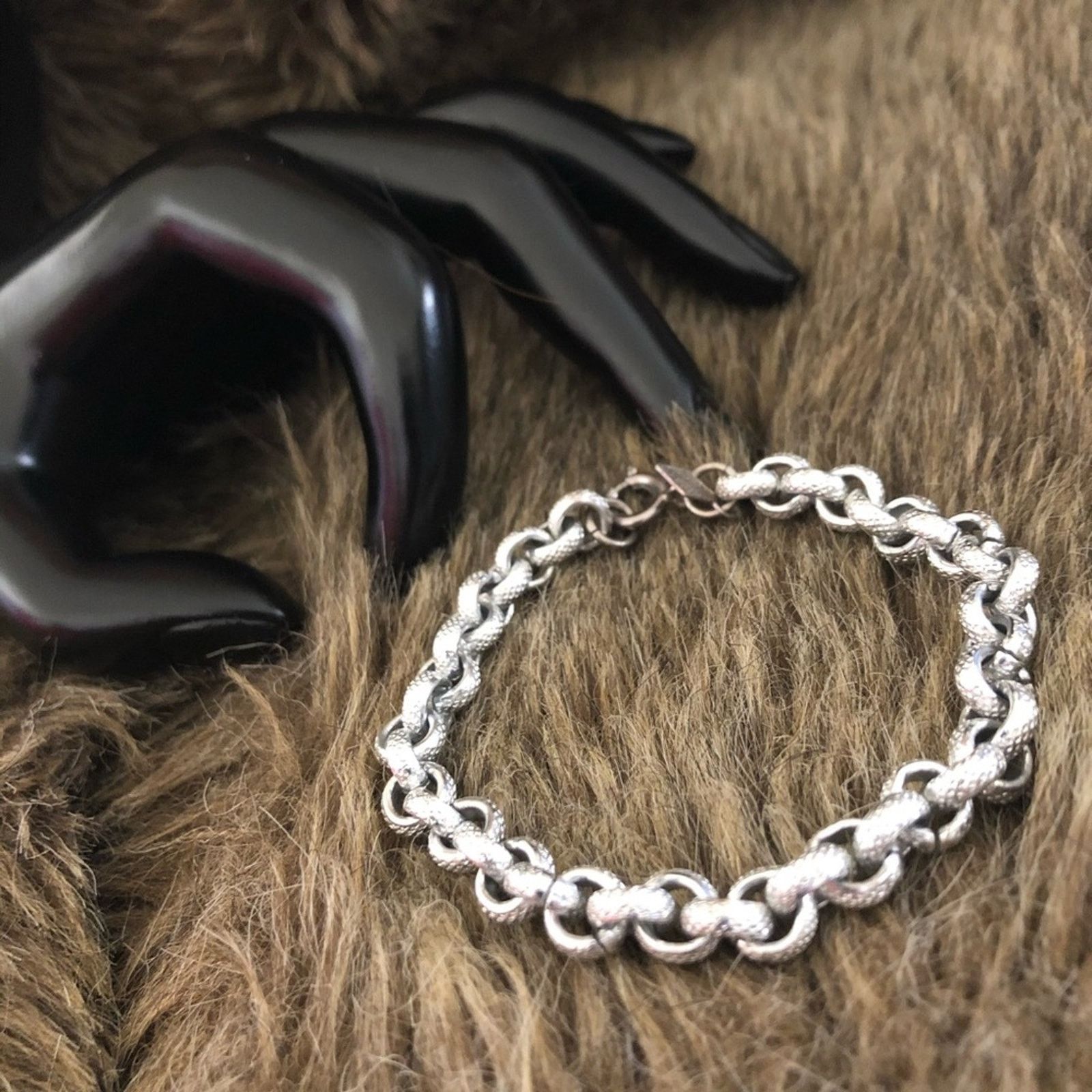 Vintage Vintage Sarah Coventry aluminum link bracelet Size ONE SIZE - 1 Thumbnail