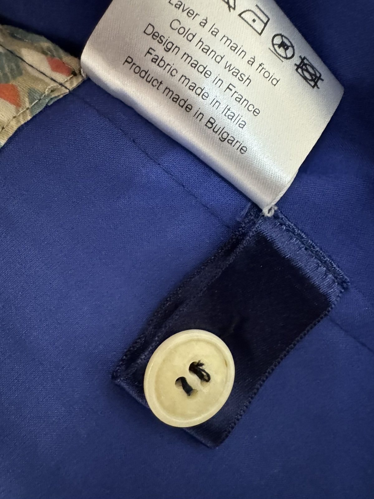 Other Pret Pour Partir Eclat Navy Waxed Cotton Trench Coat 36 S Size S / US 4 / IT 40 - 12 Thumbnail