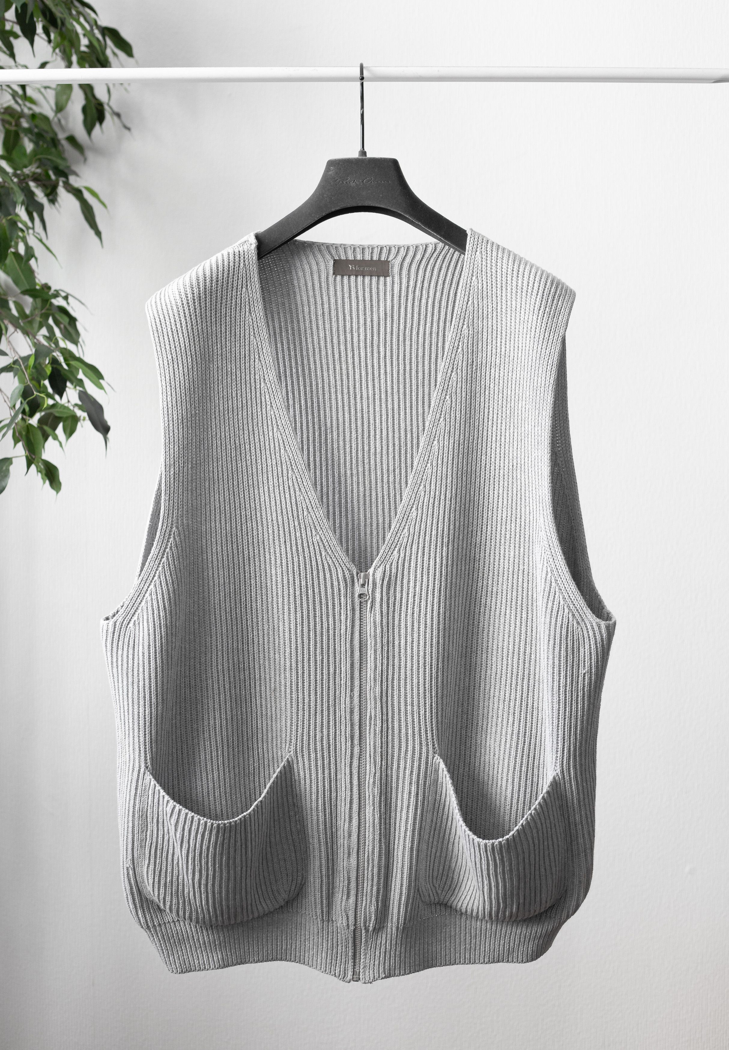 Yohji Yamamoto 2000SS cotton knit vest Size US M / EU 48-50 / 2 - 1 Thumbnail