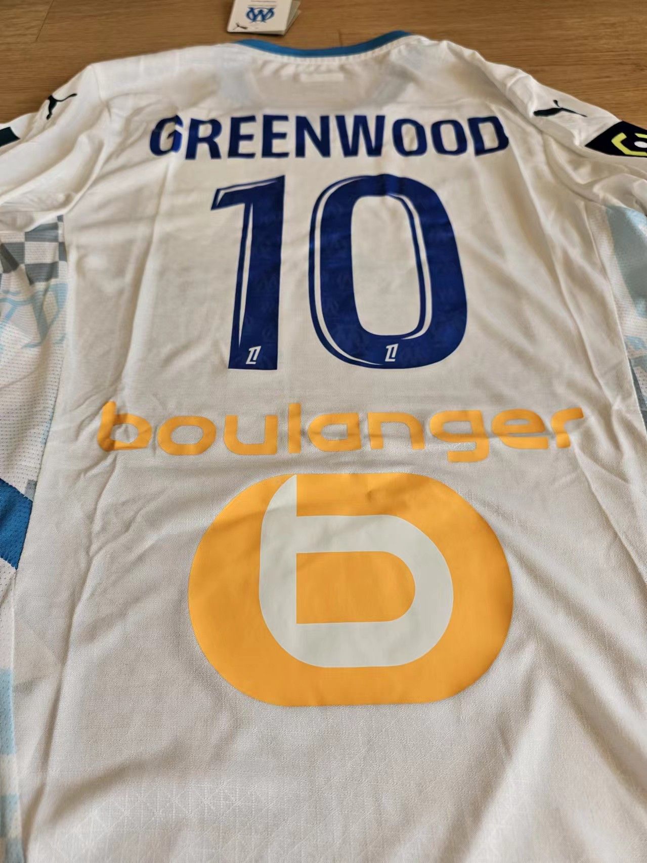 Soccer Jersey 2024 25 Olympique de Marseille 10 Greenwood
