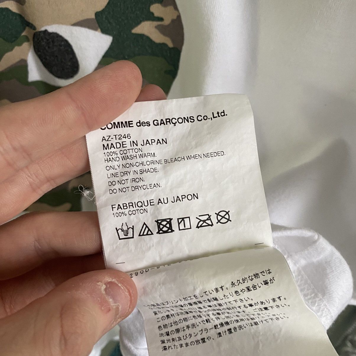 Comme des Garcons Comme des Garcons T-Shirts Size US XL / EU 56 / 4 - 6 Thumbnail
