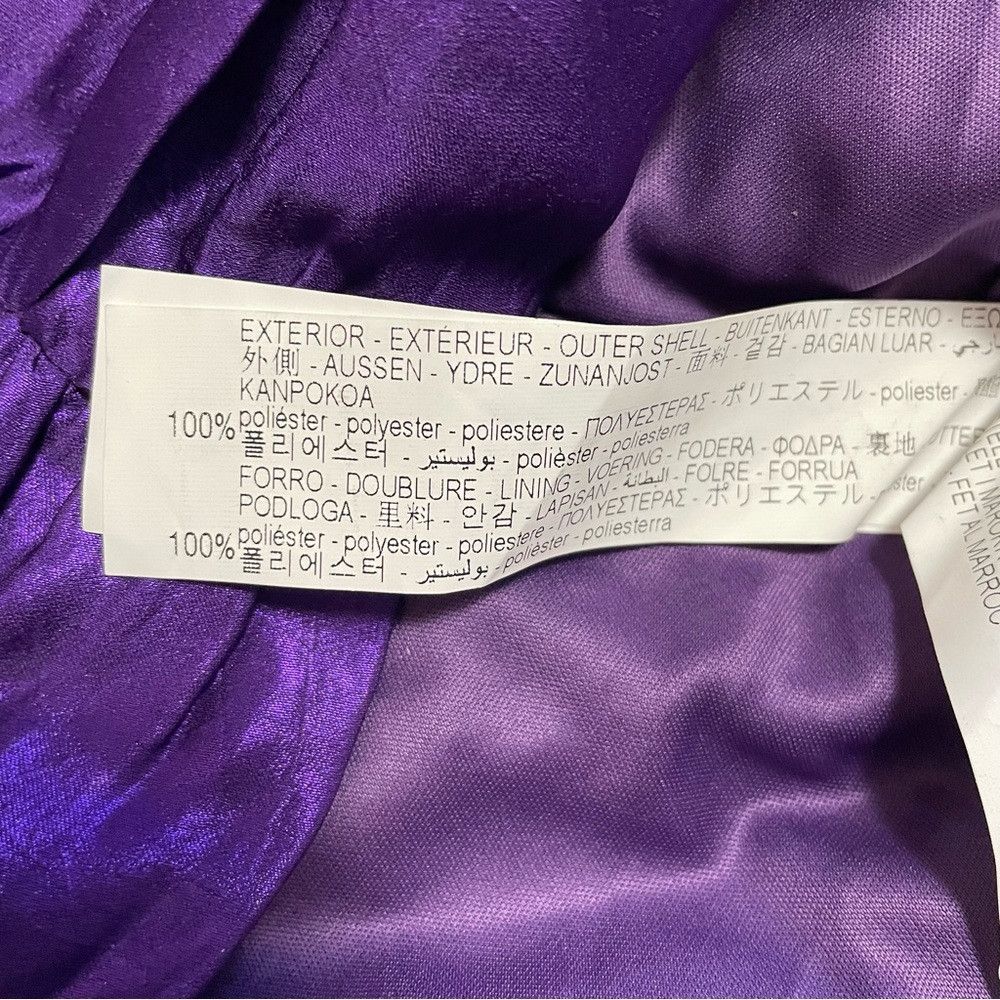 Zara NWT Zara Purple Draped Dress Size M Size M / US 6-8 / IT 42-44 - 8 Thumbnail