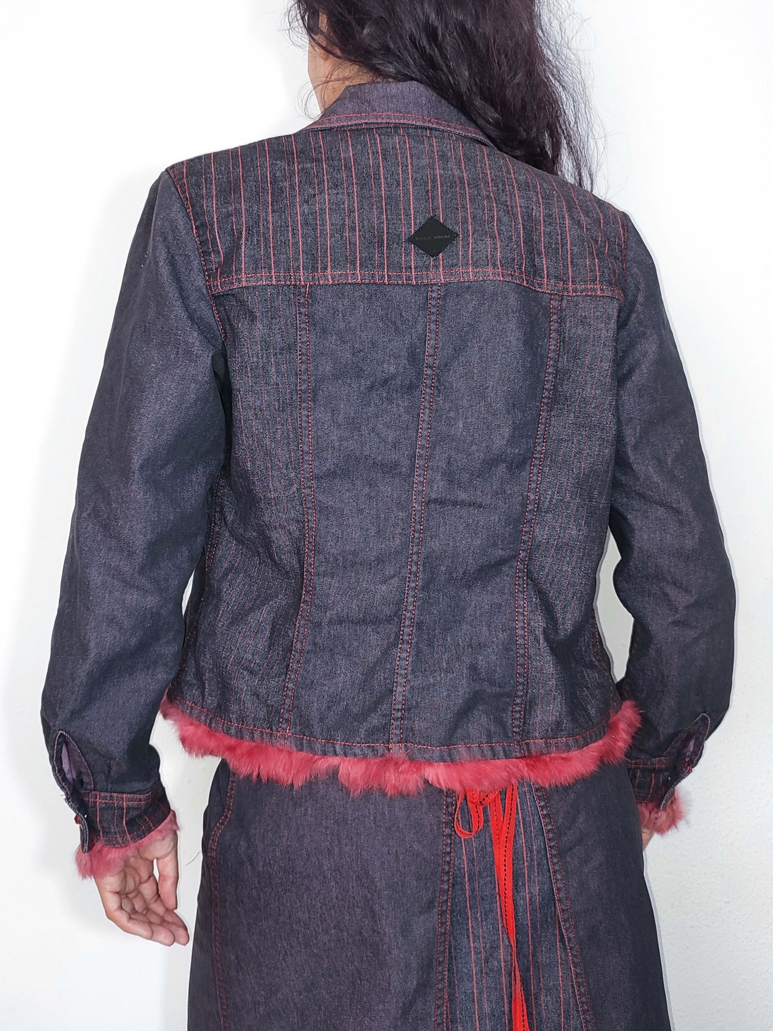 Vintage Vintage 90s Grunge Denim Jacket and Skirt Two Pieces Set Size M / US 6-8 / IT 42-44 - 5 Thumbnail