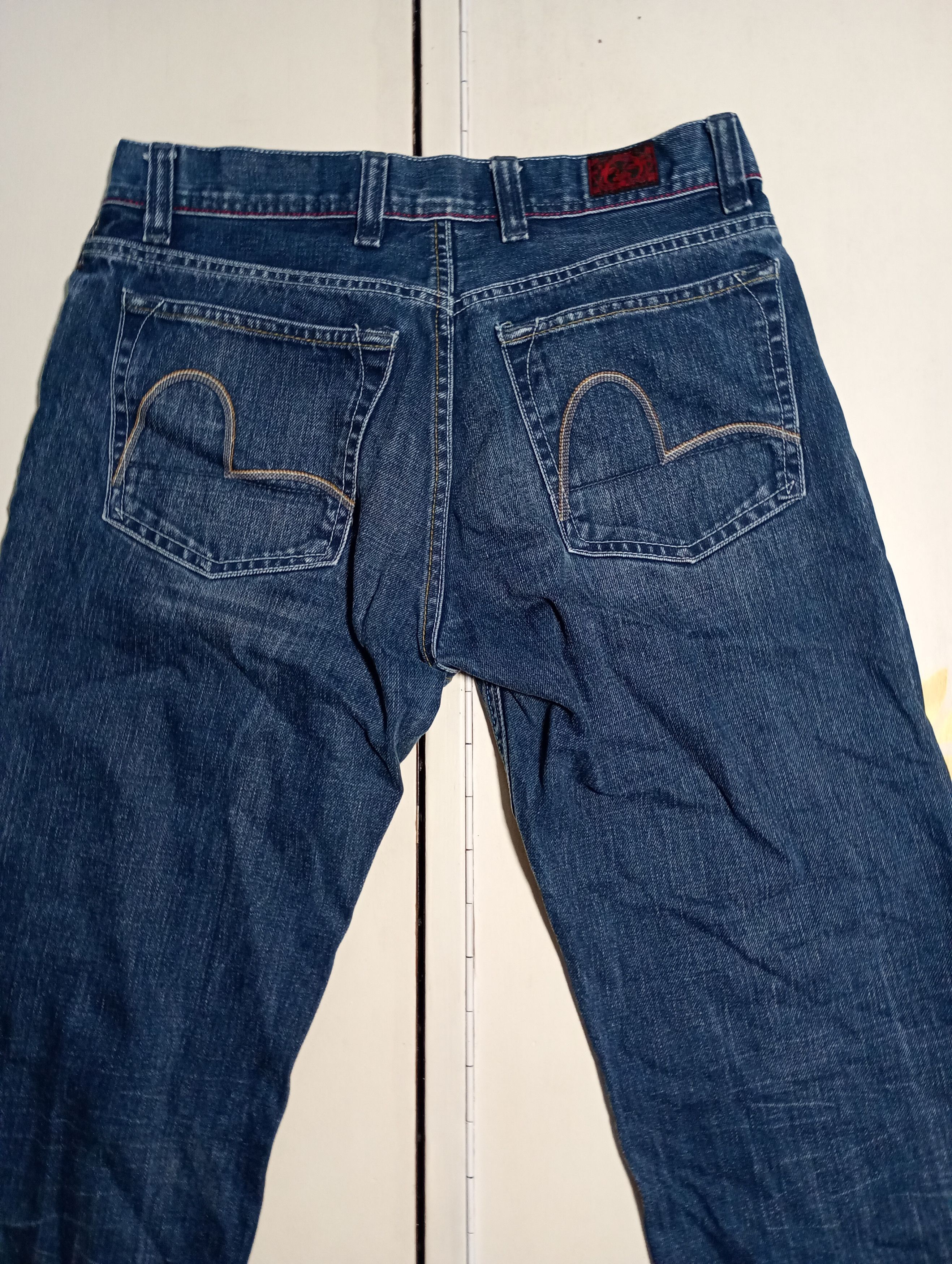 Evisu Evisu Ev.Genes Blue Selvege Jeans Vintage Size US 30 / EU 46 - 20 Thumbnail
