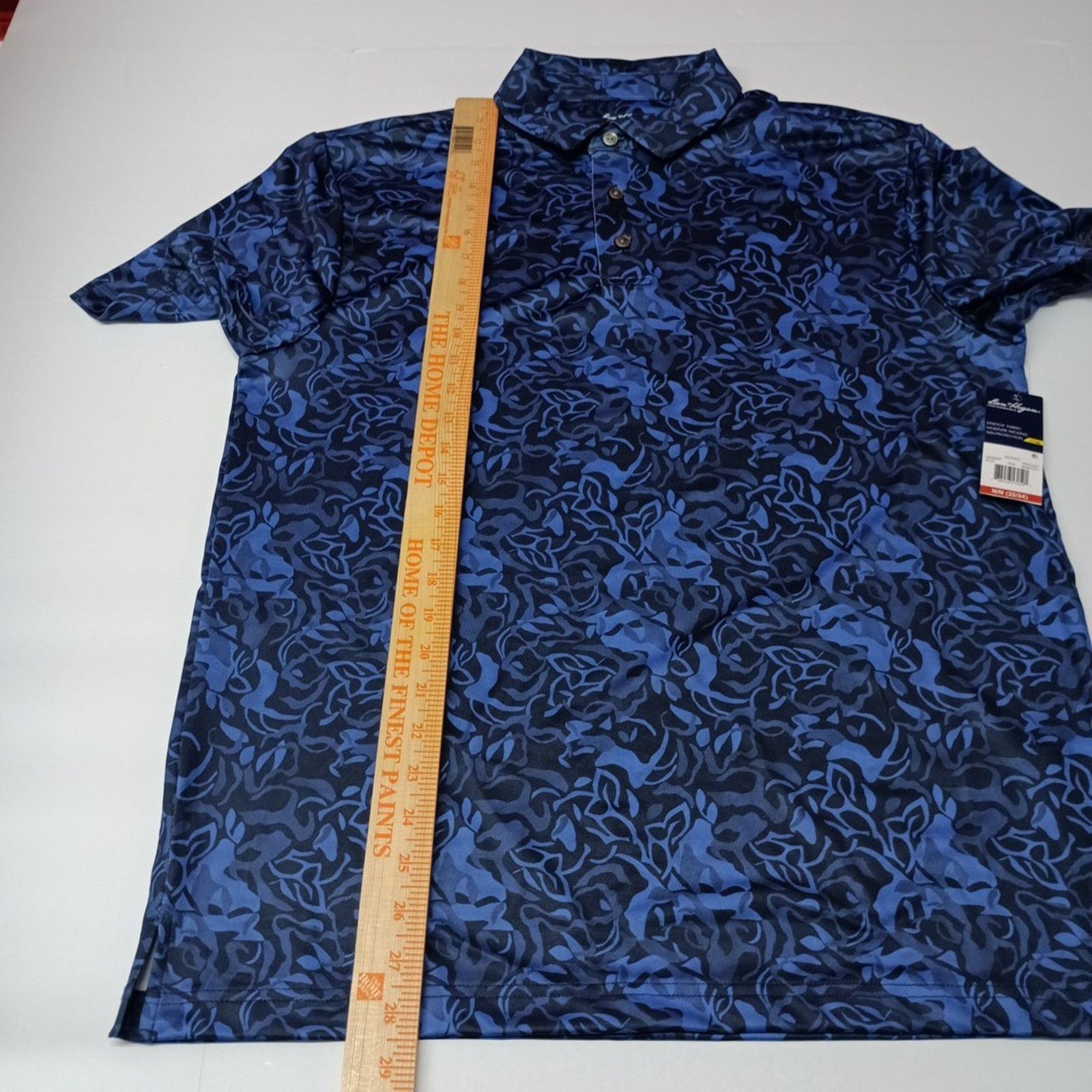 Other Ben Hogan Polo Shirt Men's Size M 32/34 Peacoat Blue UPF 15 Size US M / EU 48-50 / 2 - 5 Thumbnail
