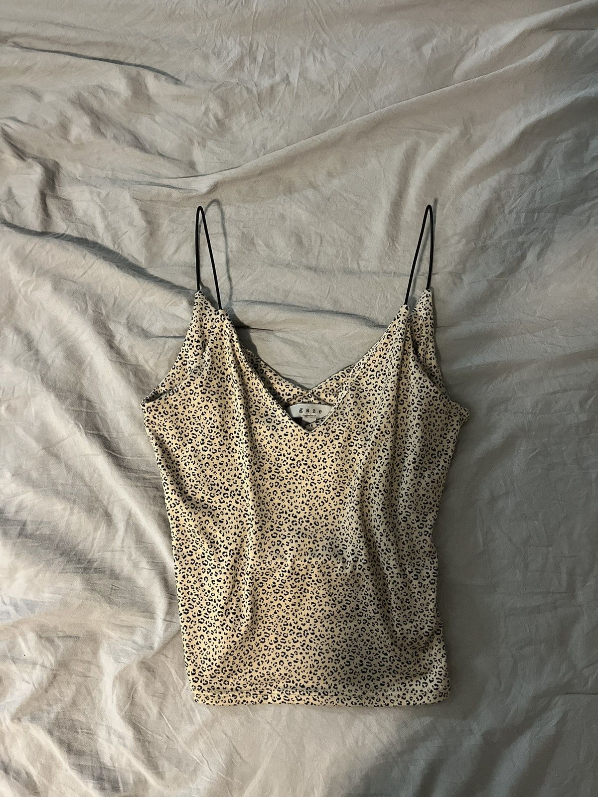 Vintage leopard print cami Size XS / US 0-2 / IT 36-38 - 2 Thumbnail