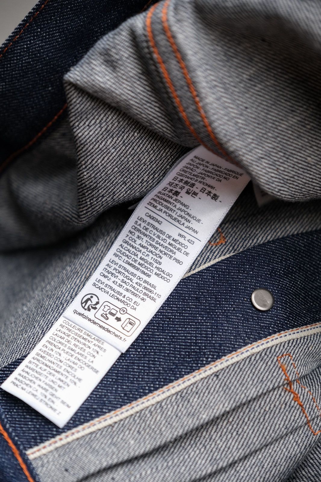 Levi's Vintage Clothing Levi’s Vintage Clothing LVC 1920’s LOT 213 Denim Jacket Size US L / EU 52-54 / 3 - 6 Thumbnail