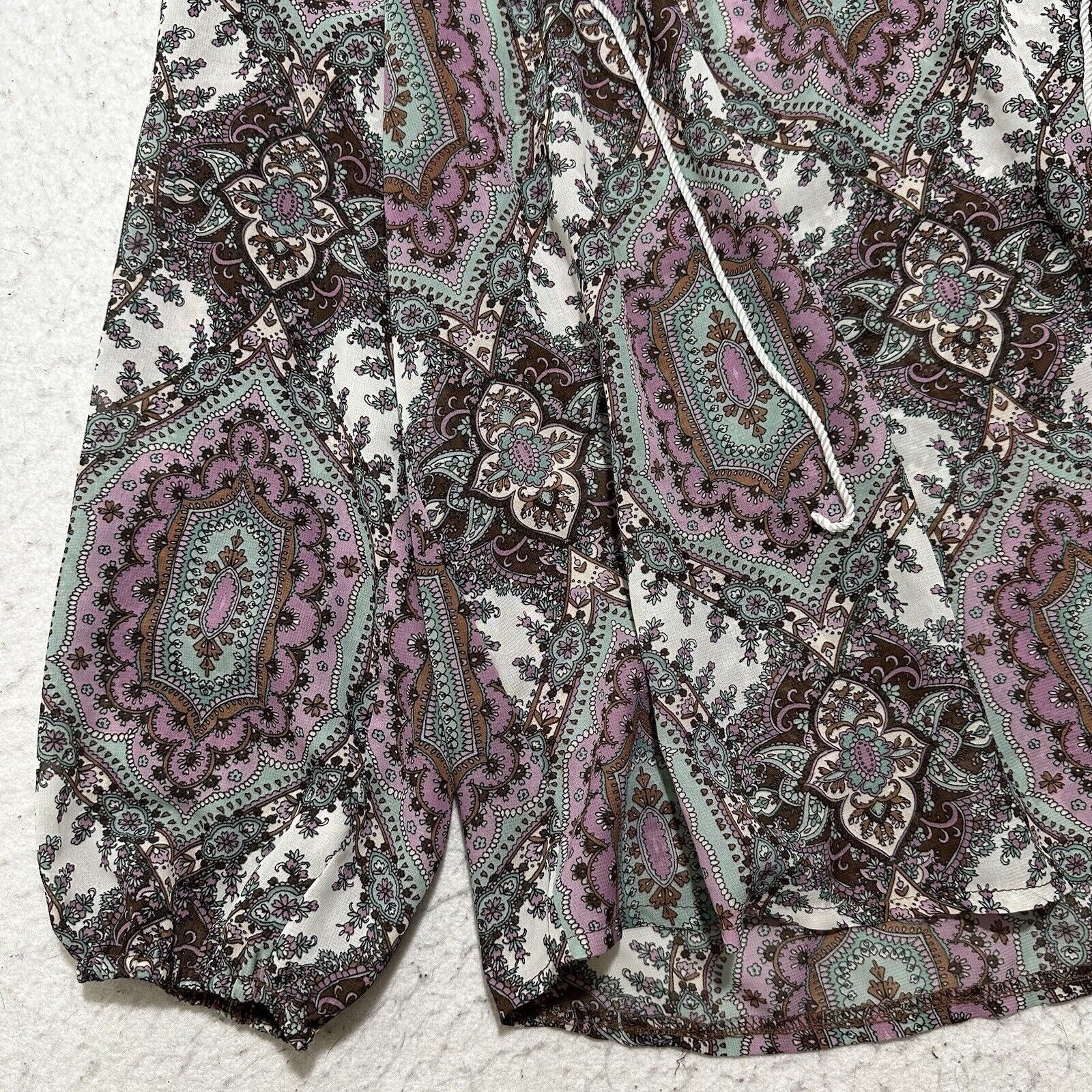 Wrangler Wrangler Large Lightweight Blouse Ornate Patterned Colorful Size L / US 10 / IT 46 - 6 Thumbnail