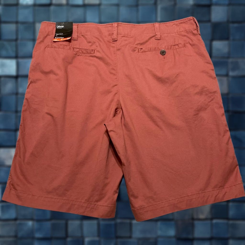Vintage Urban Pipeline Mens Shorts sz 40 Orange Chino Flat Front Inseam 10" NWT Size US 40 / EU 56 - 1 Thumbnail