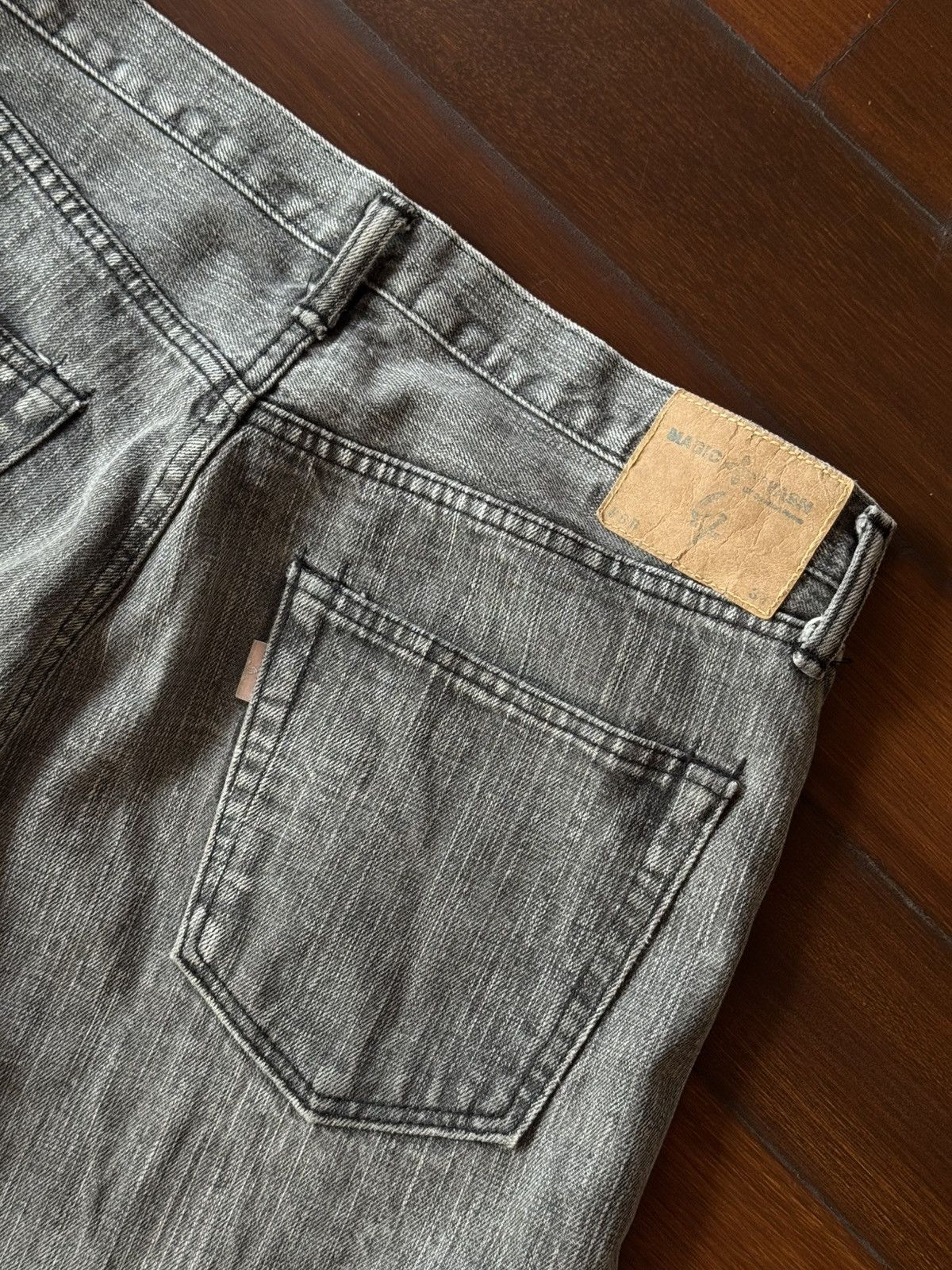 Yohji Yamamoto Vintage Yohji Yamamoto Spotted Horse Magic Wash Denim Jeans Size US 34 / EU 50 - 4 Thumbnail
