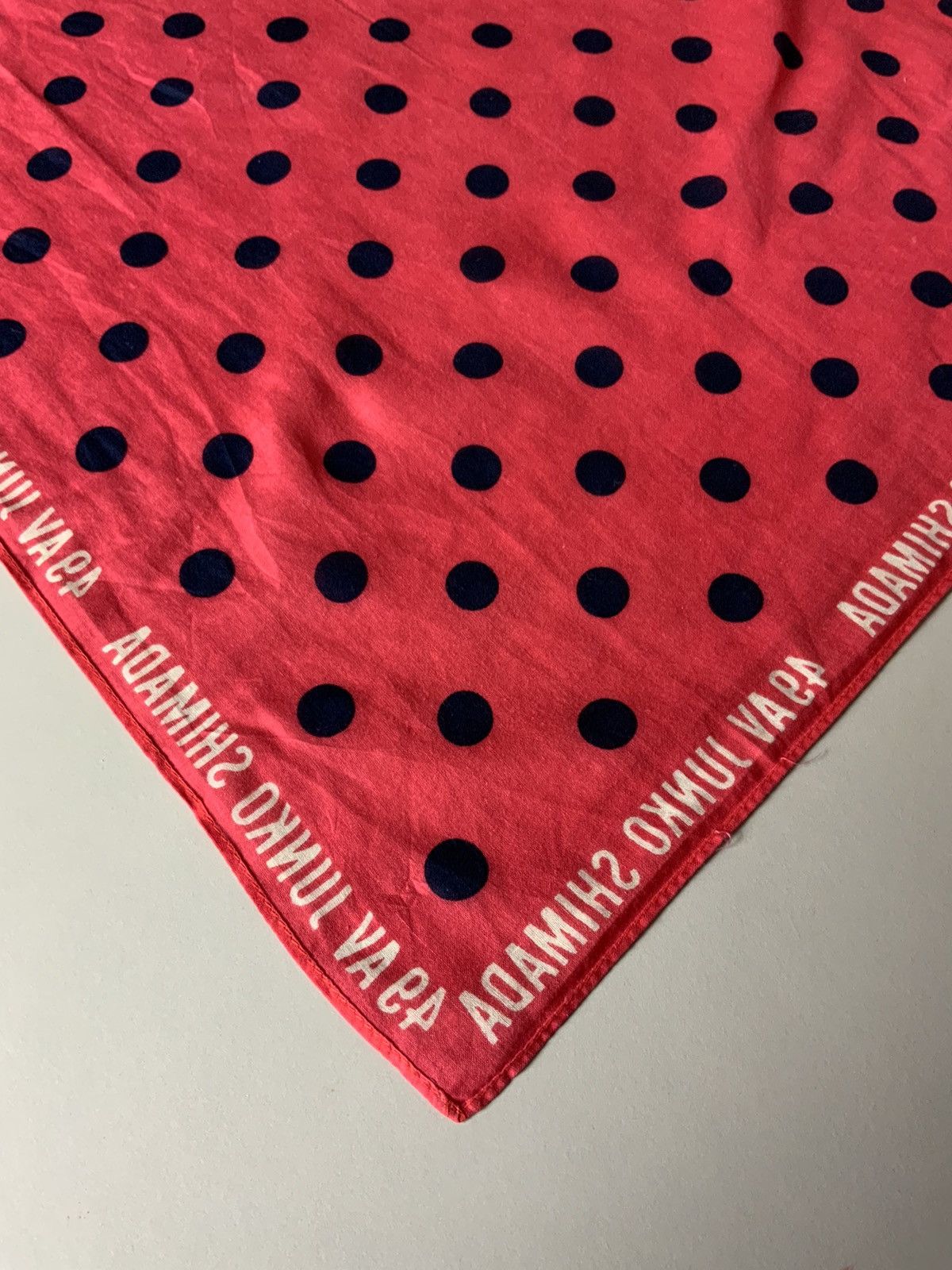 Japanese Brand 49 AV Junko Shimada Polkadot Bandana Size ONE SIZE - 9 Thumbnail