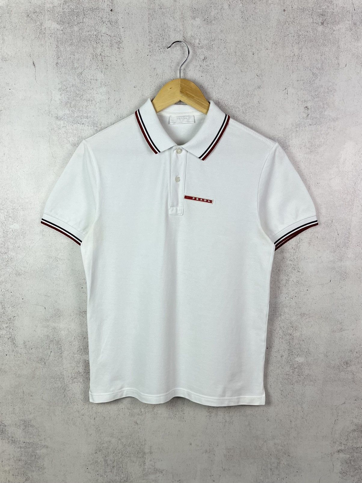 Prada Vintage Prada Milano Polo T-Shirt Retro Rare Hype Y2K Size US S / EU 44-46 / 1 - 2 Thumbnail