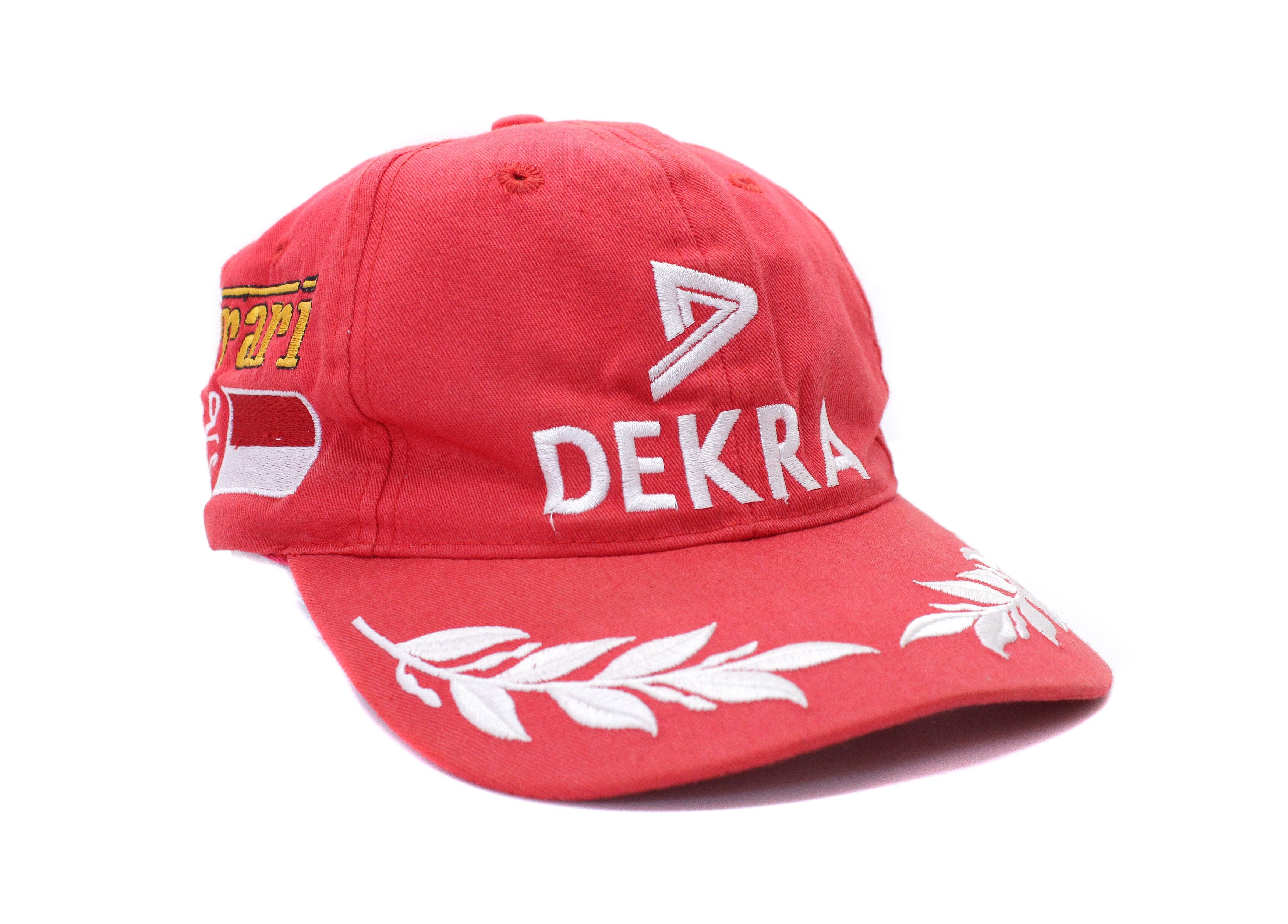 Ferrari 90S Dekra Michael Schumacher Logo Cap Size ONE SIZE - 1 Thumbnail