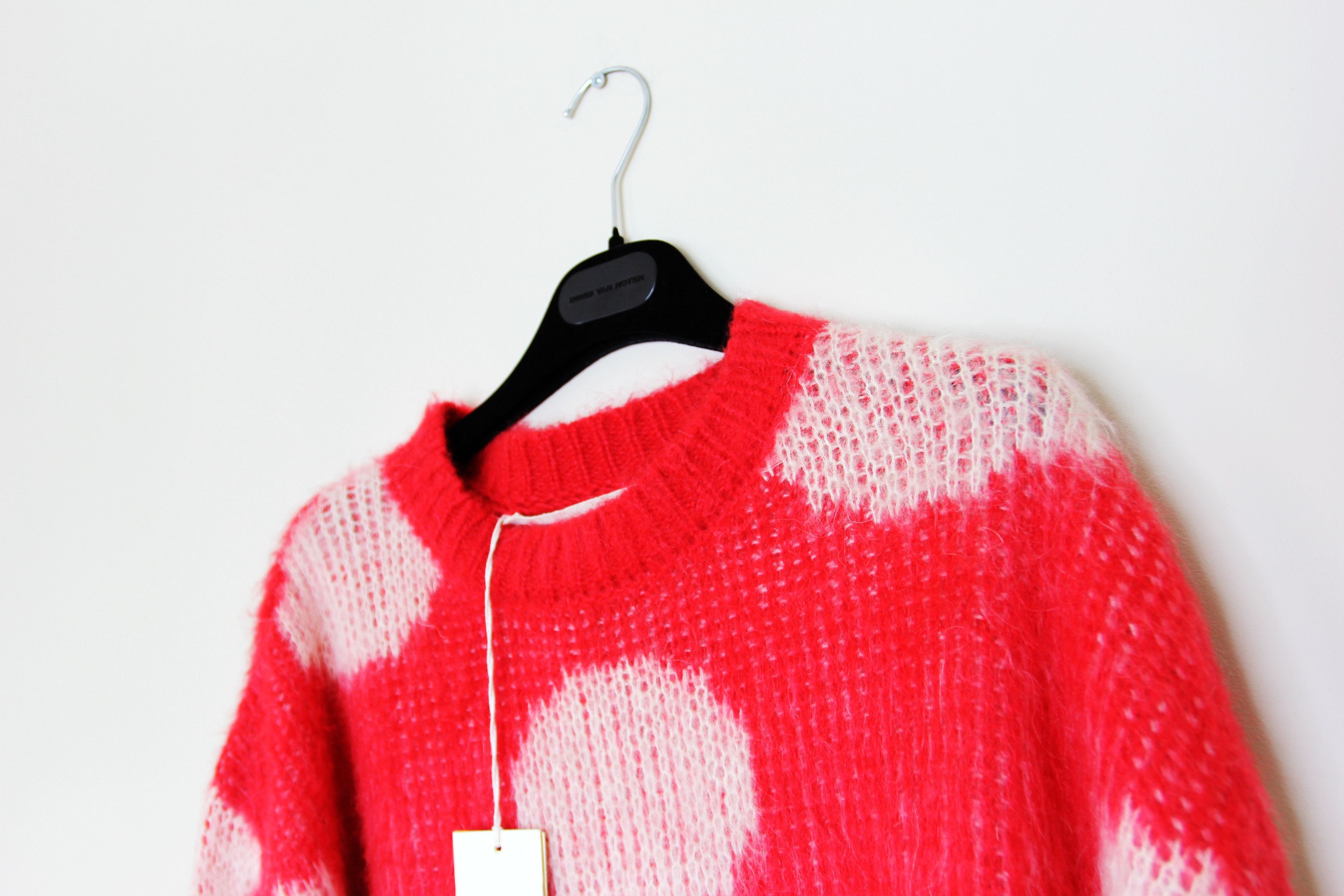Marni BNWT AW23 MARNI BRUSHED DOTS FUZZY WUZZY SWEATER 50 Size US M / EU 48-50 / 2 - 4 Thumbnail