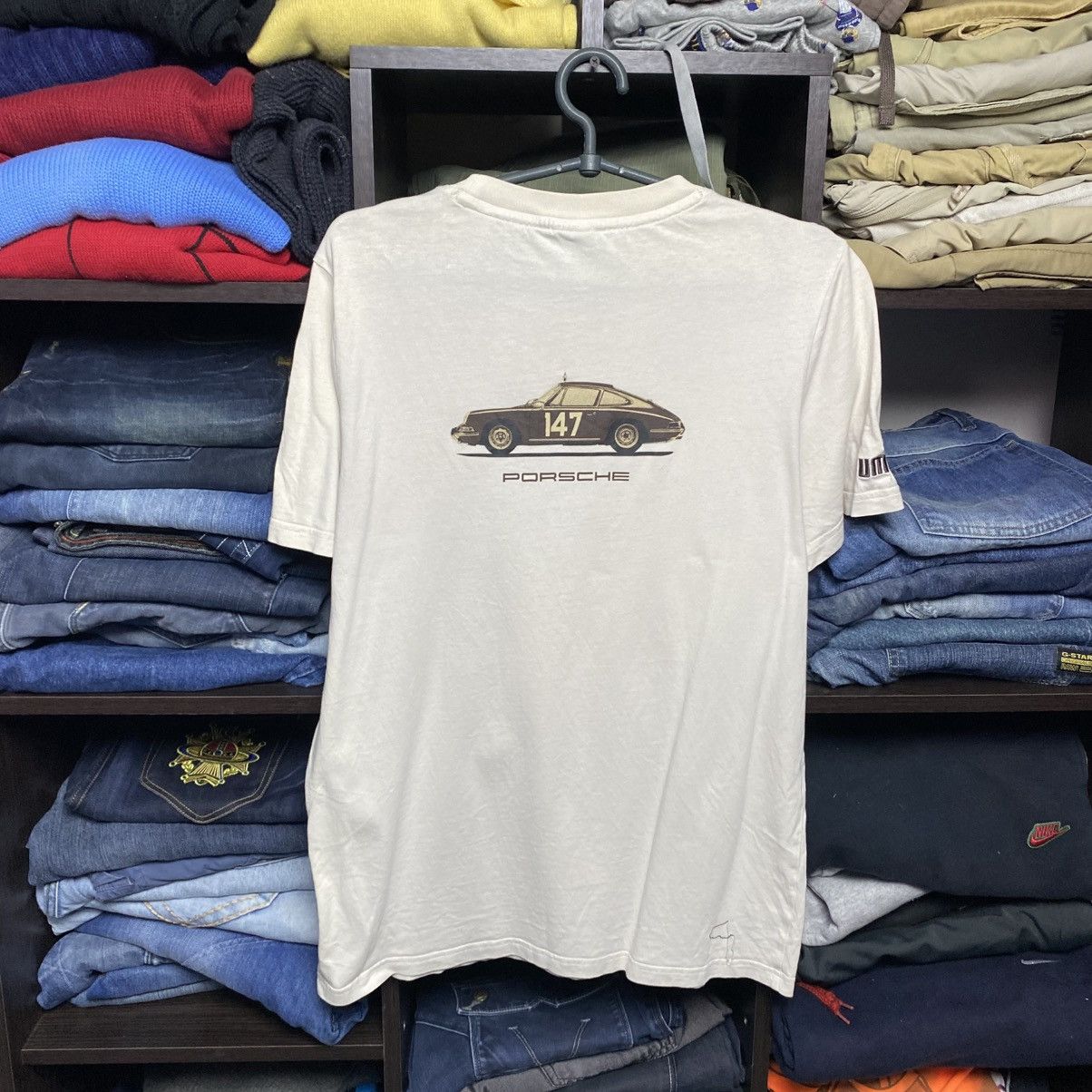 Puma Vintage Puma Porsche Big Logo racing y2k tee size M Size US M / EU 48-50 / 2 - 1 Thumbnail
